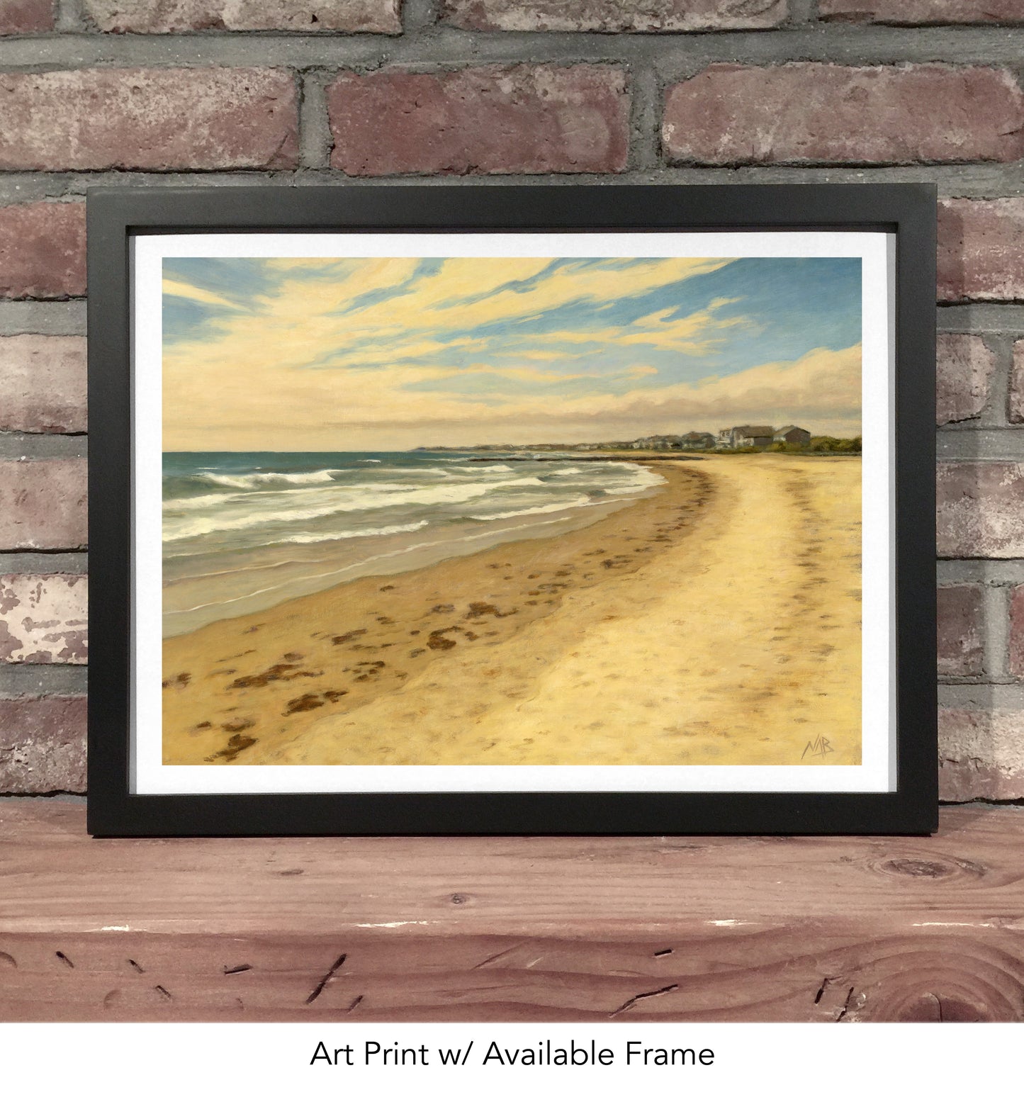 RYE BEACH, NH // Oil Painting