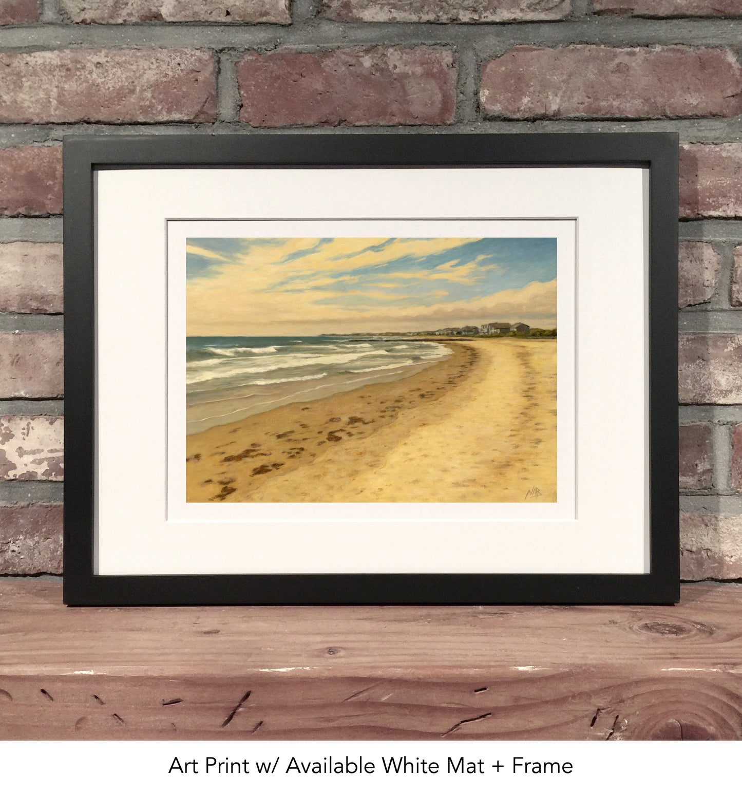 RYE BEACH, NH // Oil Painting