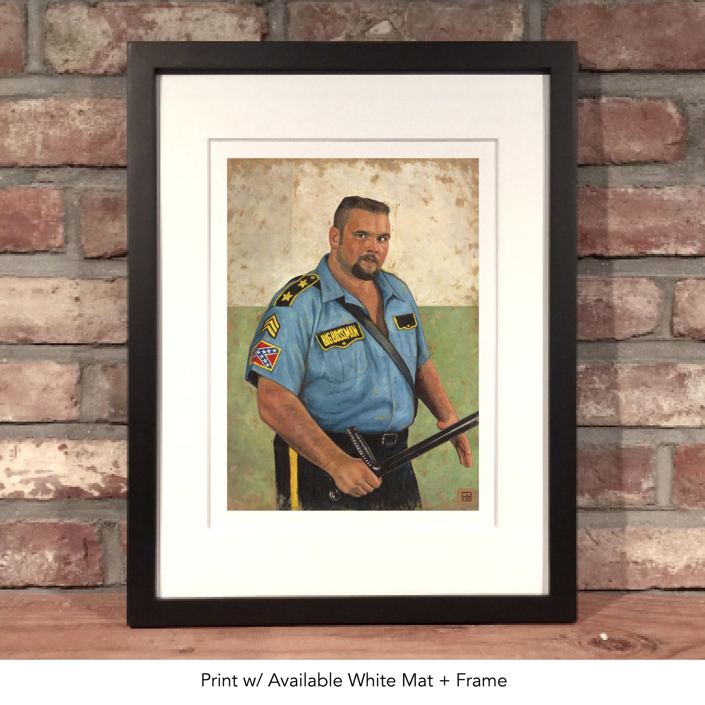 BIG BOSS MAN // Oil Painting