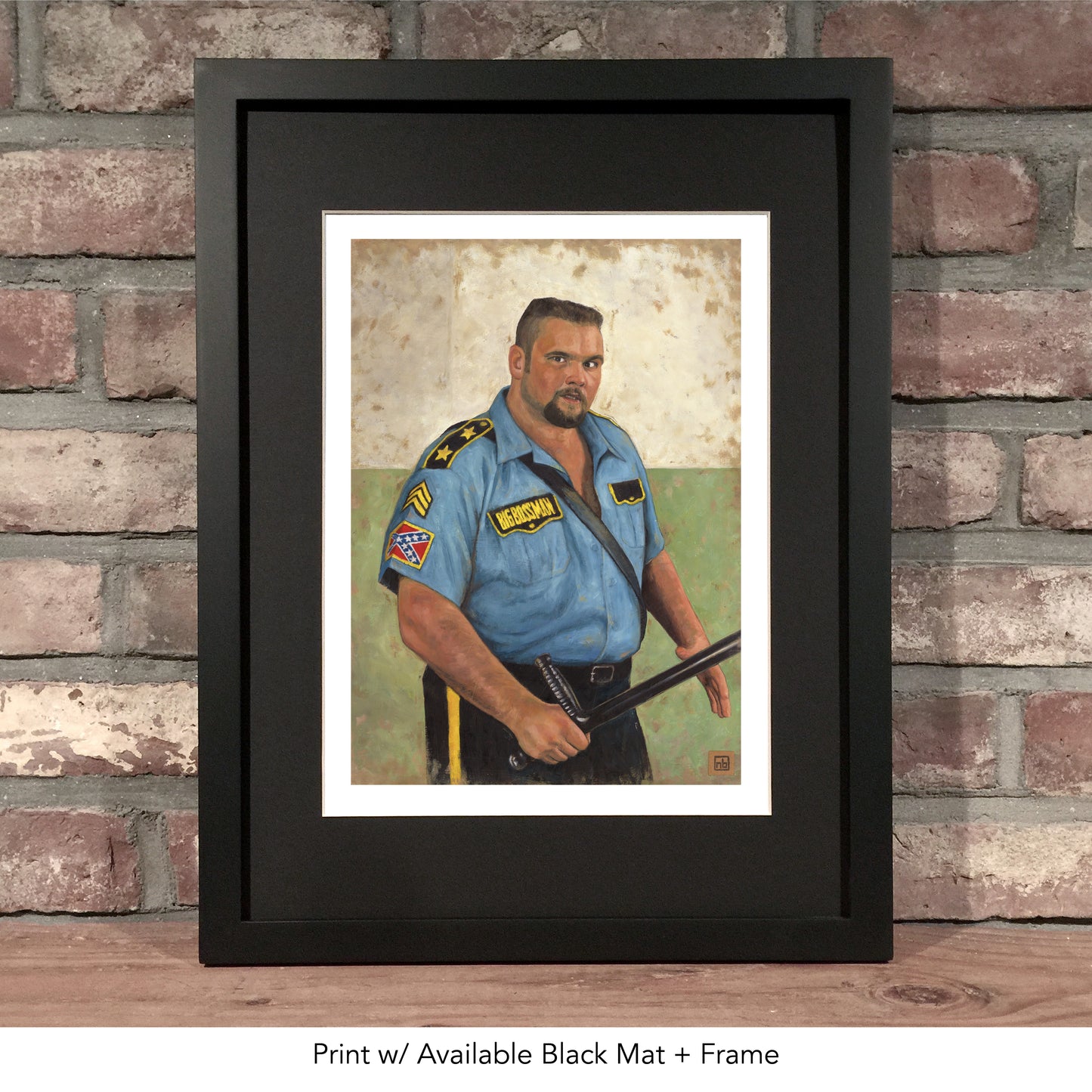 BIG BOSS MAN // Oil Painting
