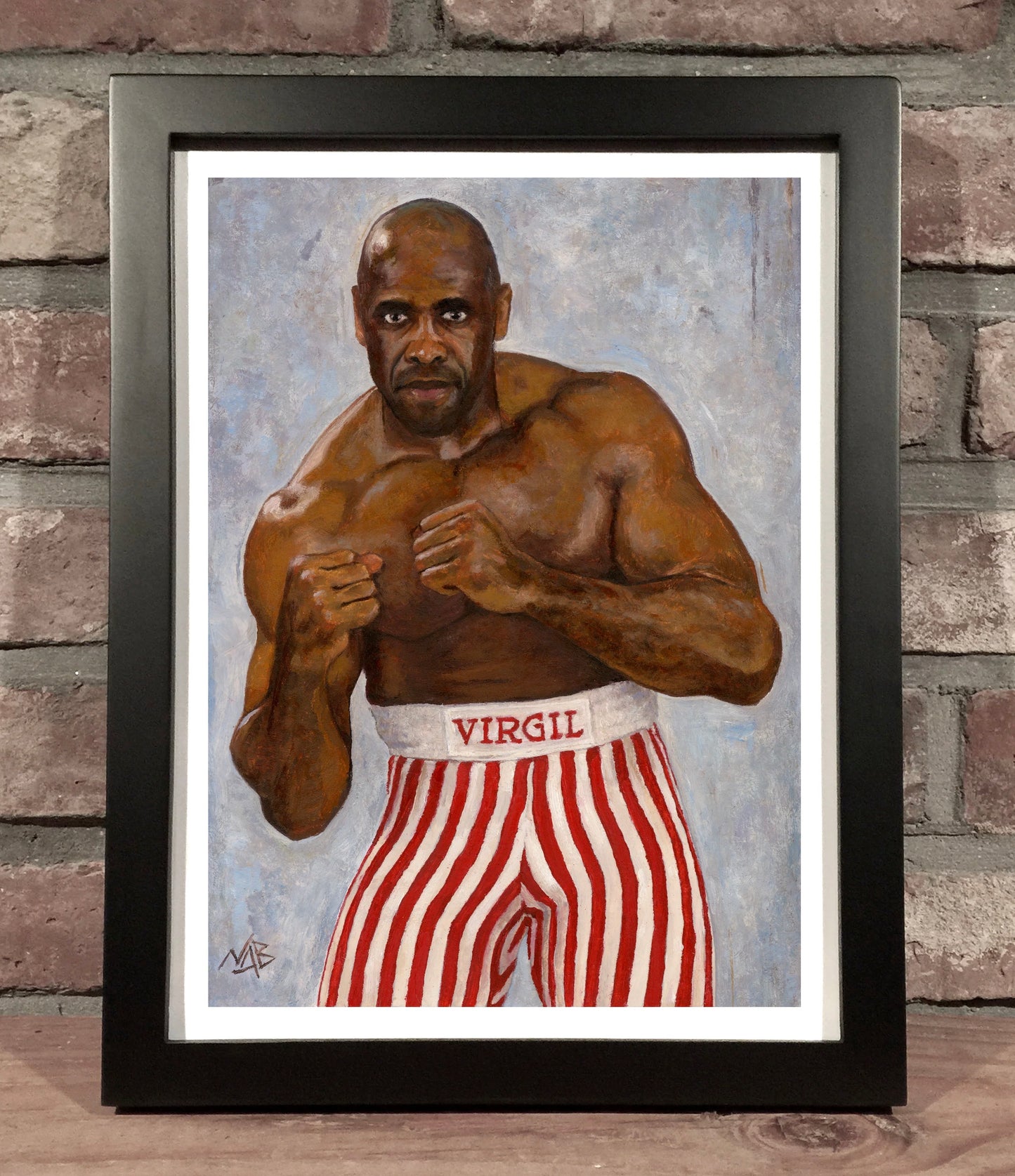 VIRGIL // Oil on Paper - 9”x12” *ORIGINAL PAINTING*