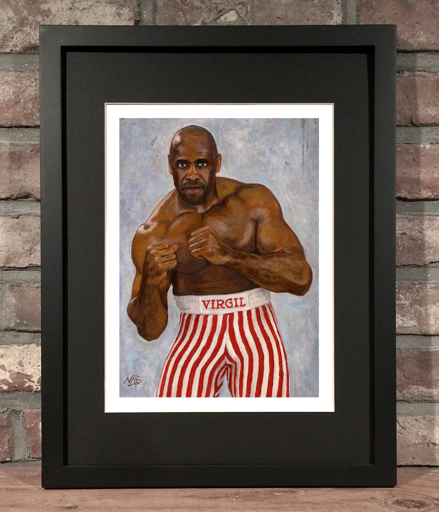 VIRGIL // Oil on Paper - 9”x12” *ORIGINAL PAINTING*