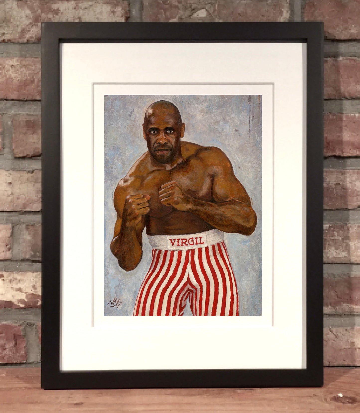 VIRGIL // Oil on Paper - 9”x12” *ORIGINAL PAINTING*
