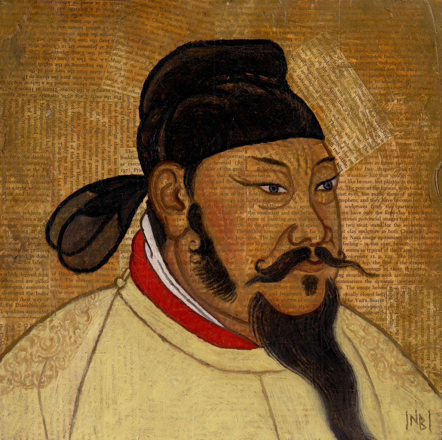 TAIZONG OF TANG // Oil Painting