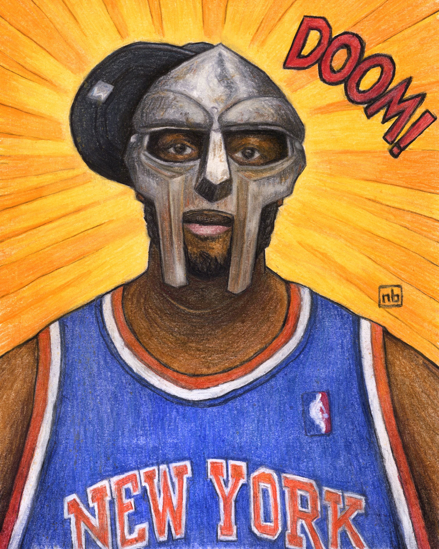 MF DOOM // Pastel Pencil