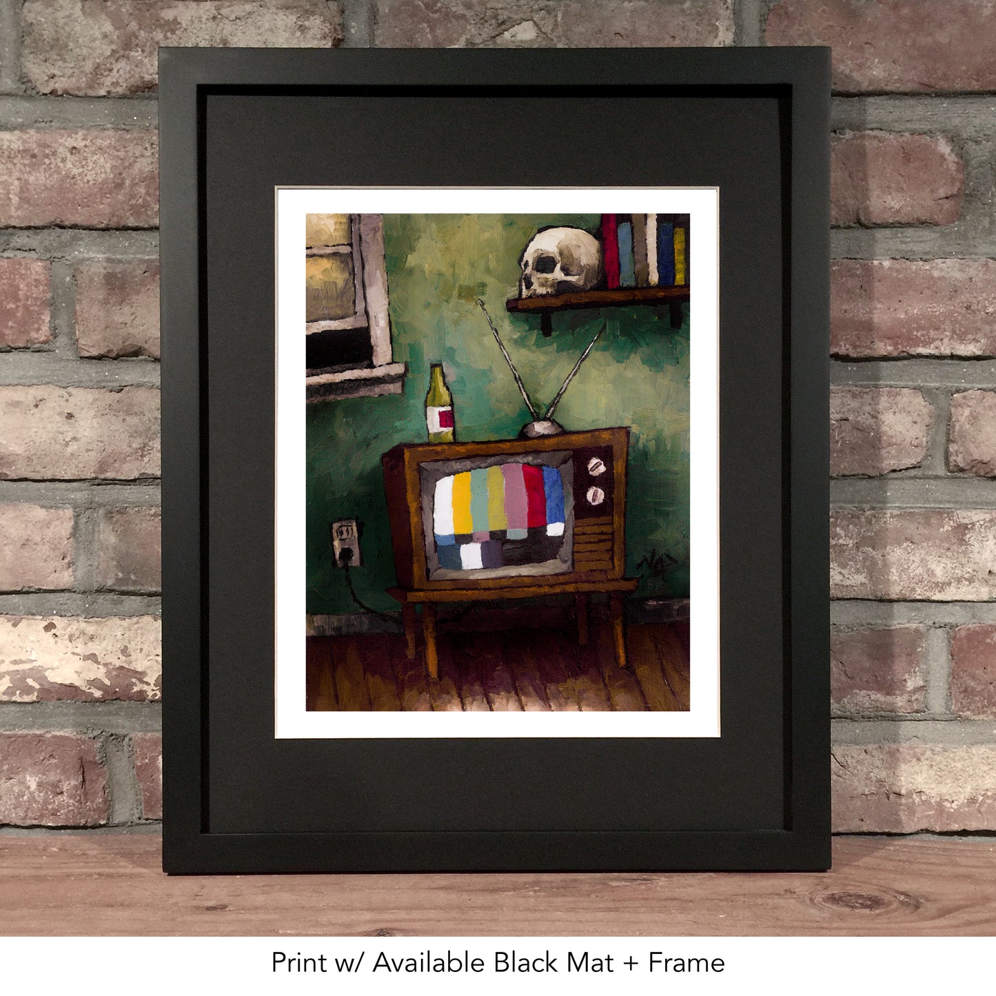 TV CASUALTY // Oil Painting