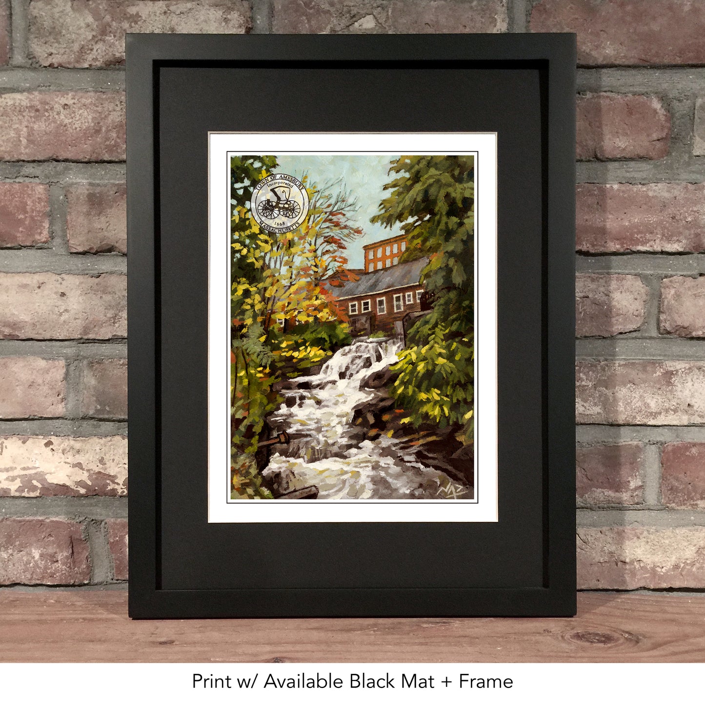 AMESBURY MA // Oil Painting
