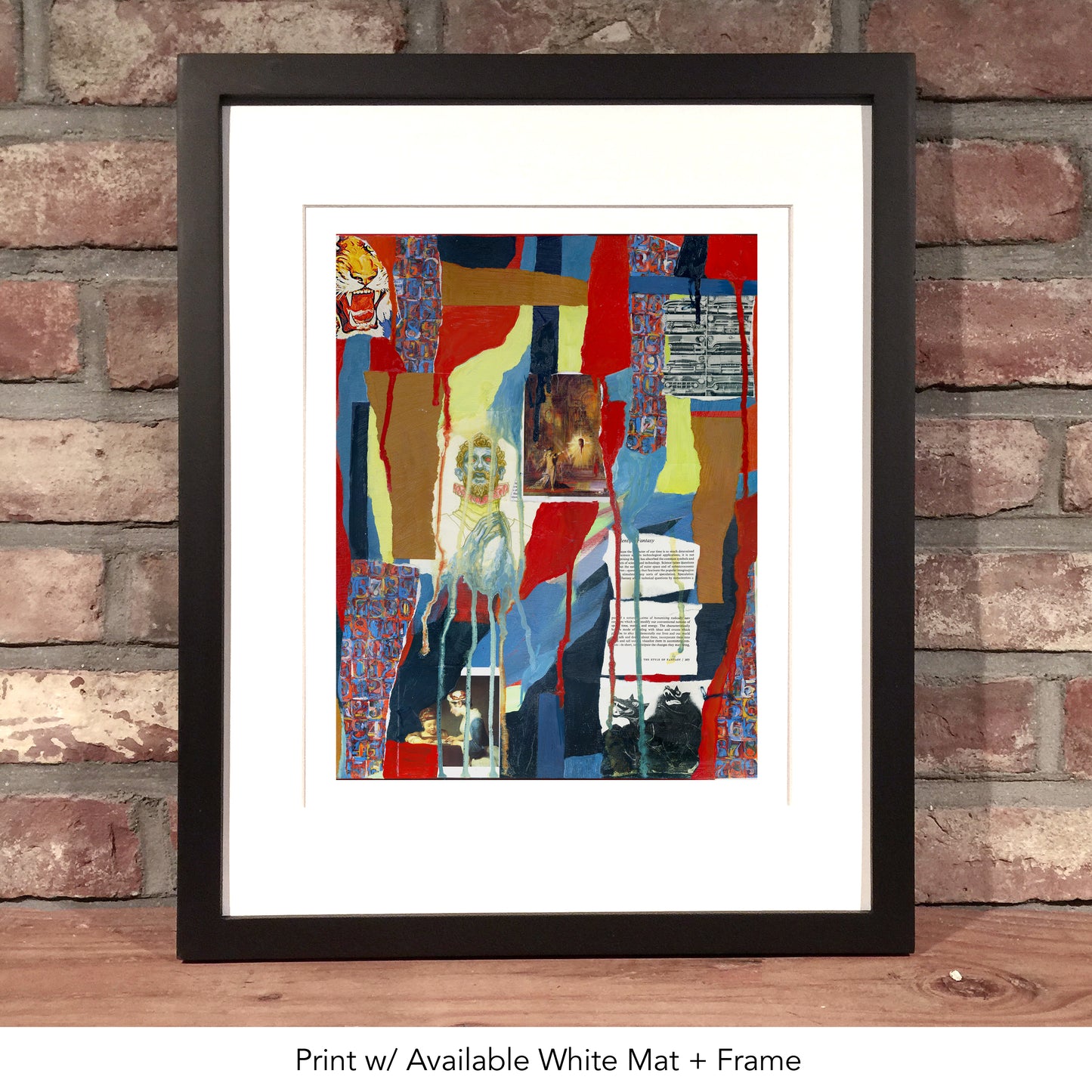 THE STYLE OF FANTASY // Mixed Media Painting