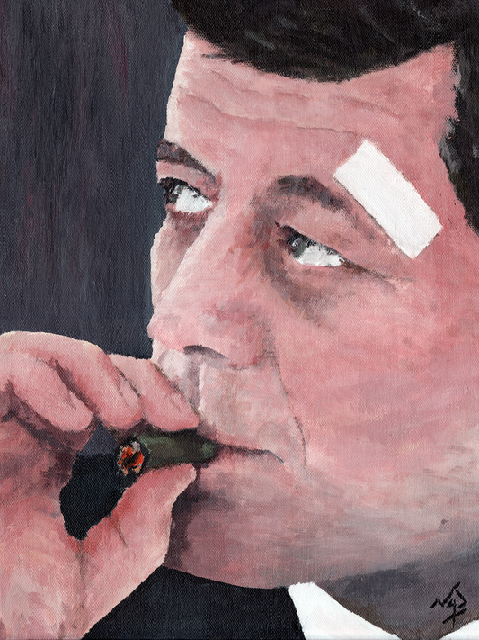 JFK // Acrylic Painting