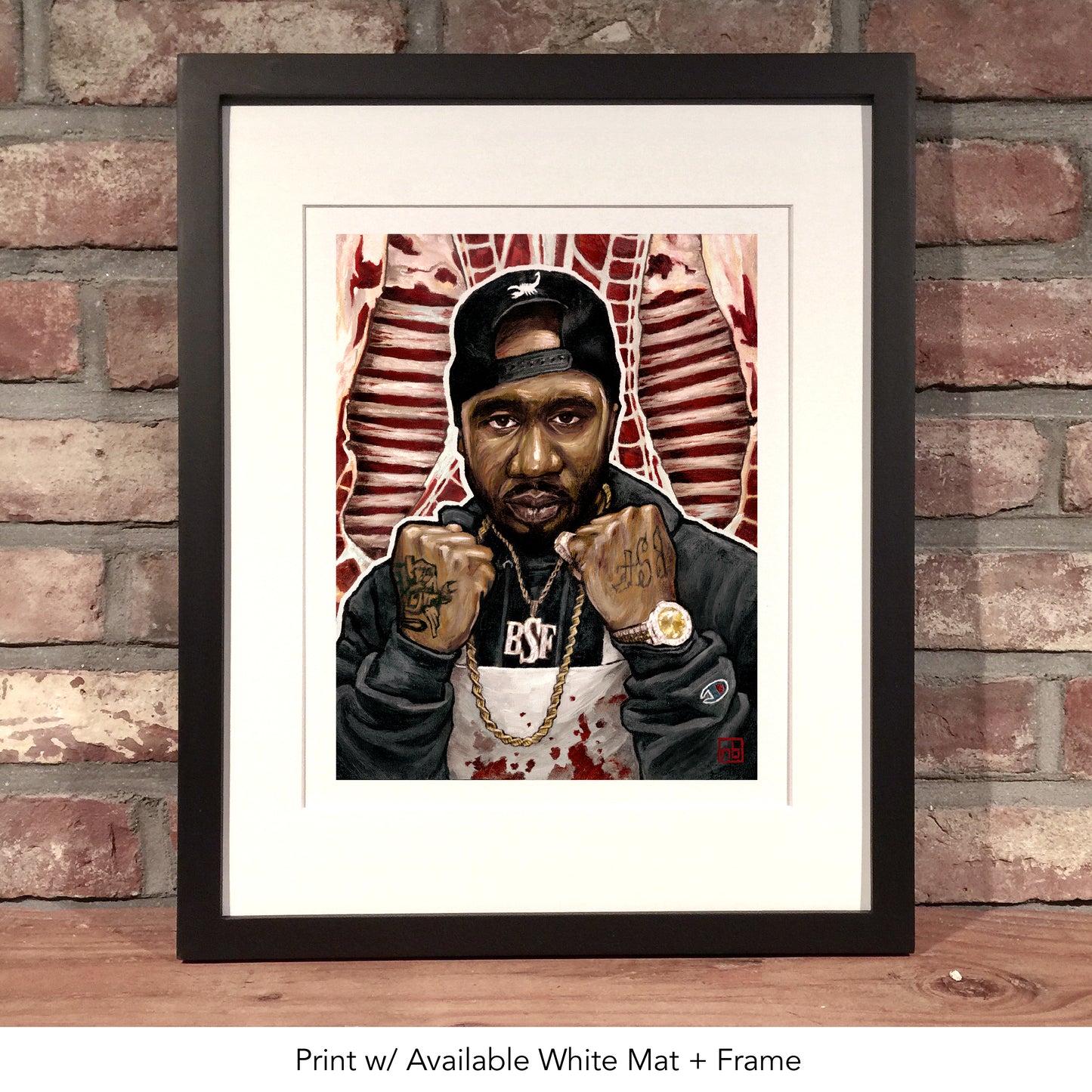BENNY THE BUTCHER // Oil Painting