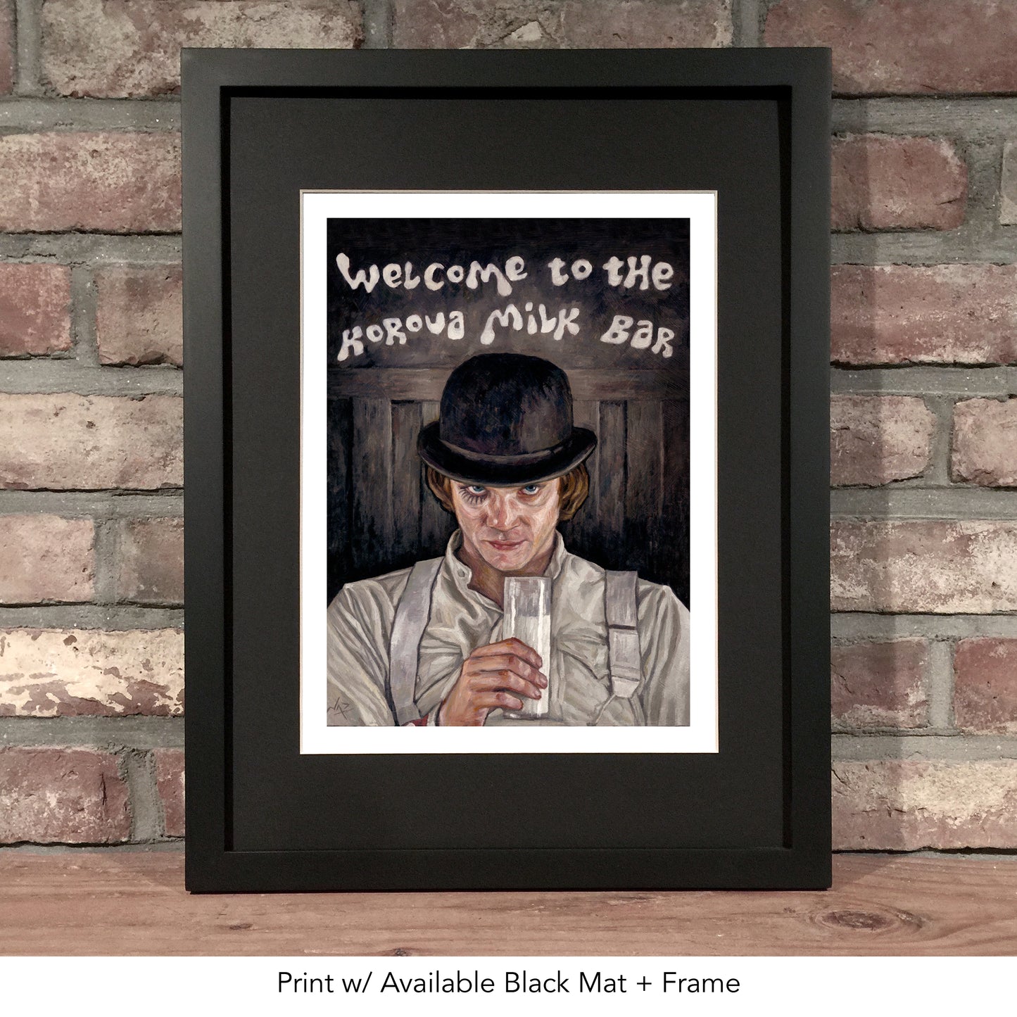 A CLOCKWORK ORANGE // Oil Painting