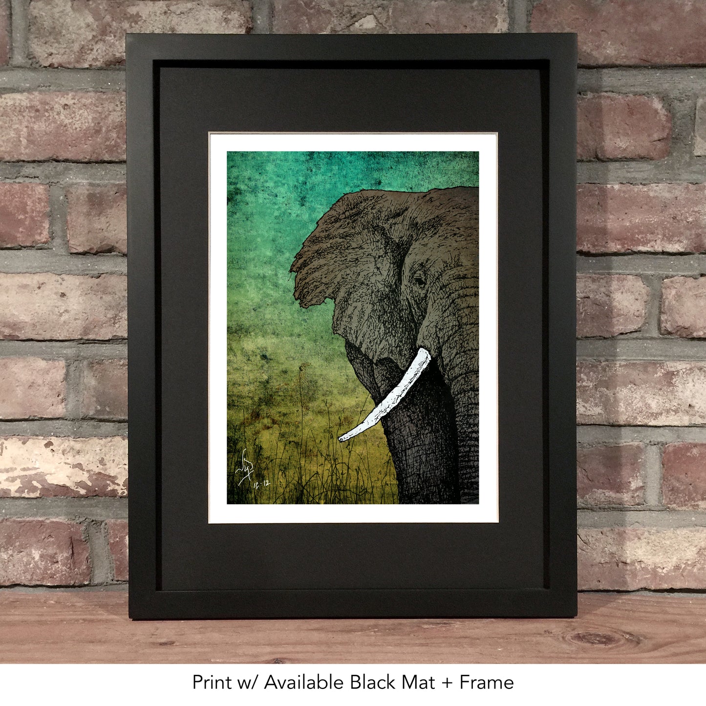 ELEPHANT // Mixed Media