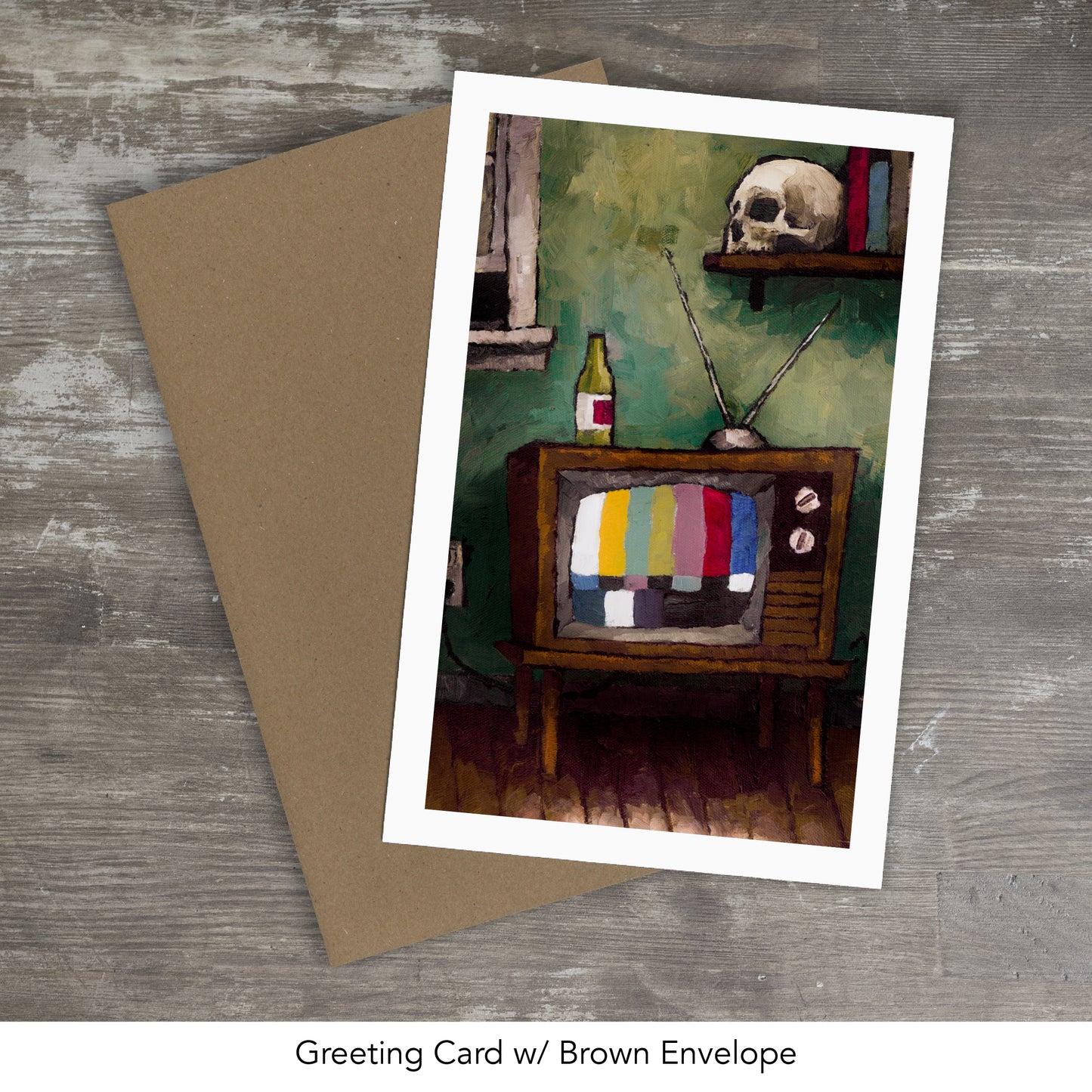 TV CASUALTY // Oil Painting