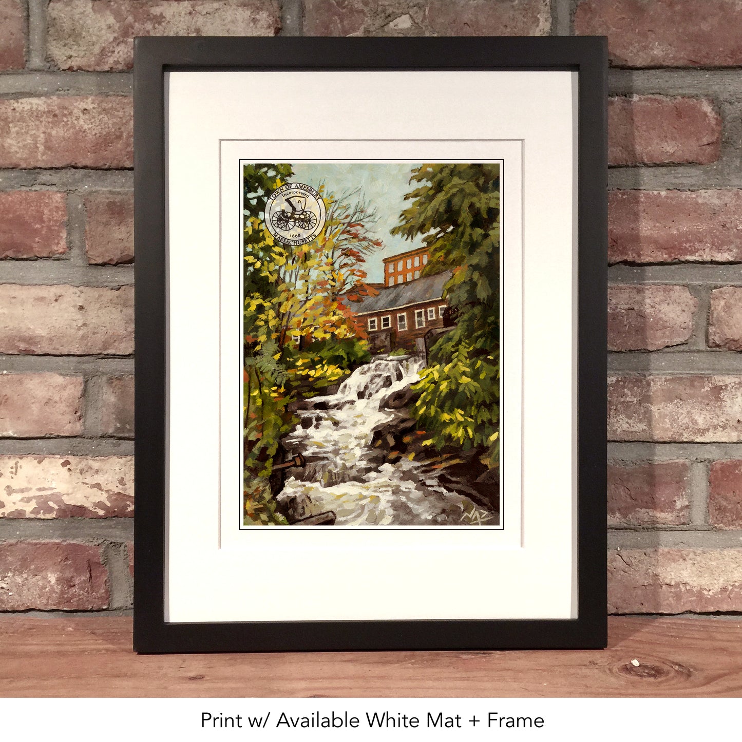 AMESBURY MA // Oil Painting