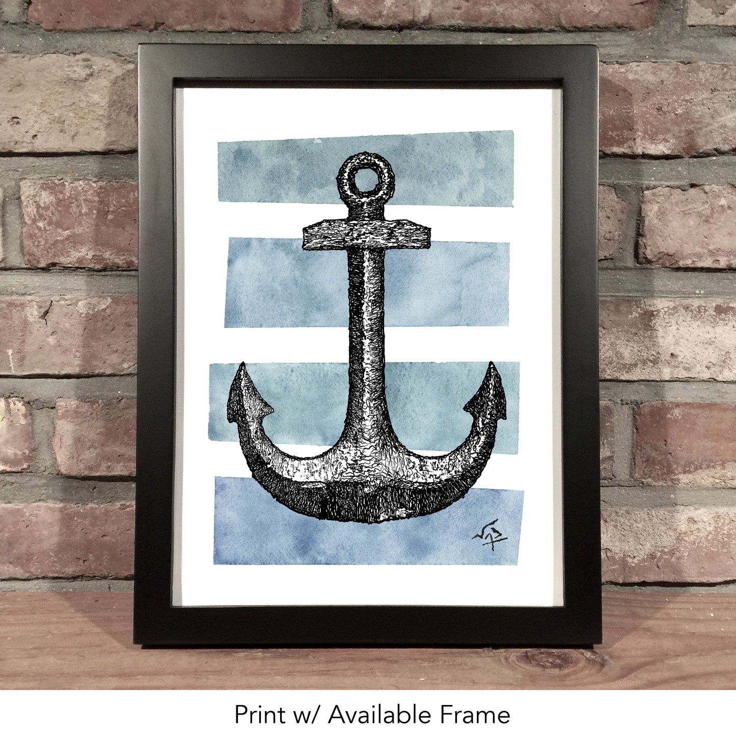 ANCHOR // Ink and Watercolor