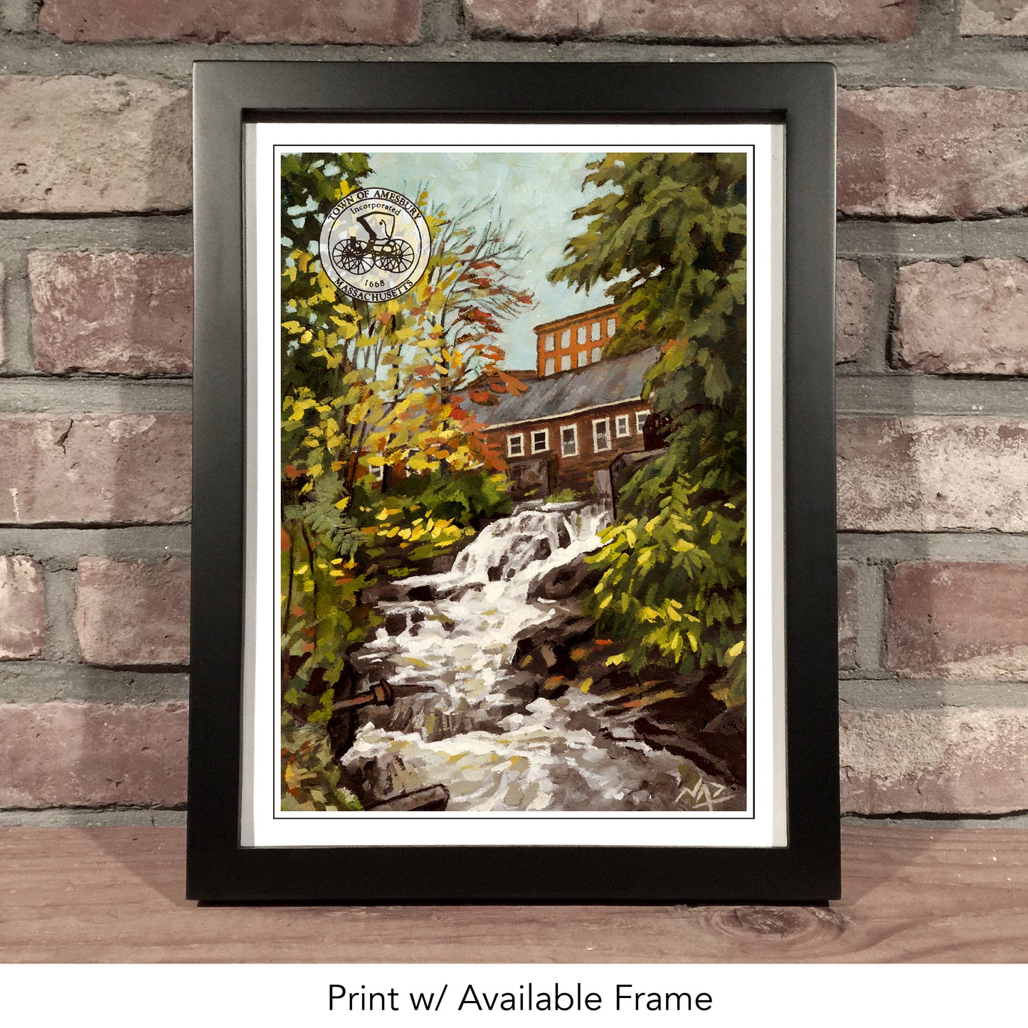 AMESBURY MA // Oil Painting