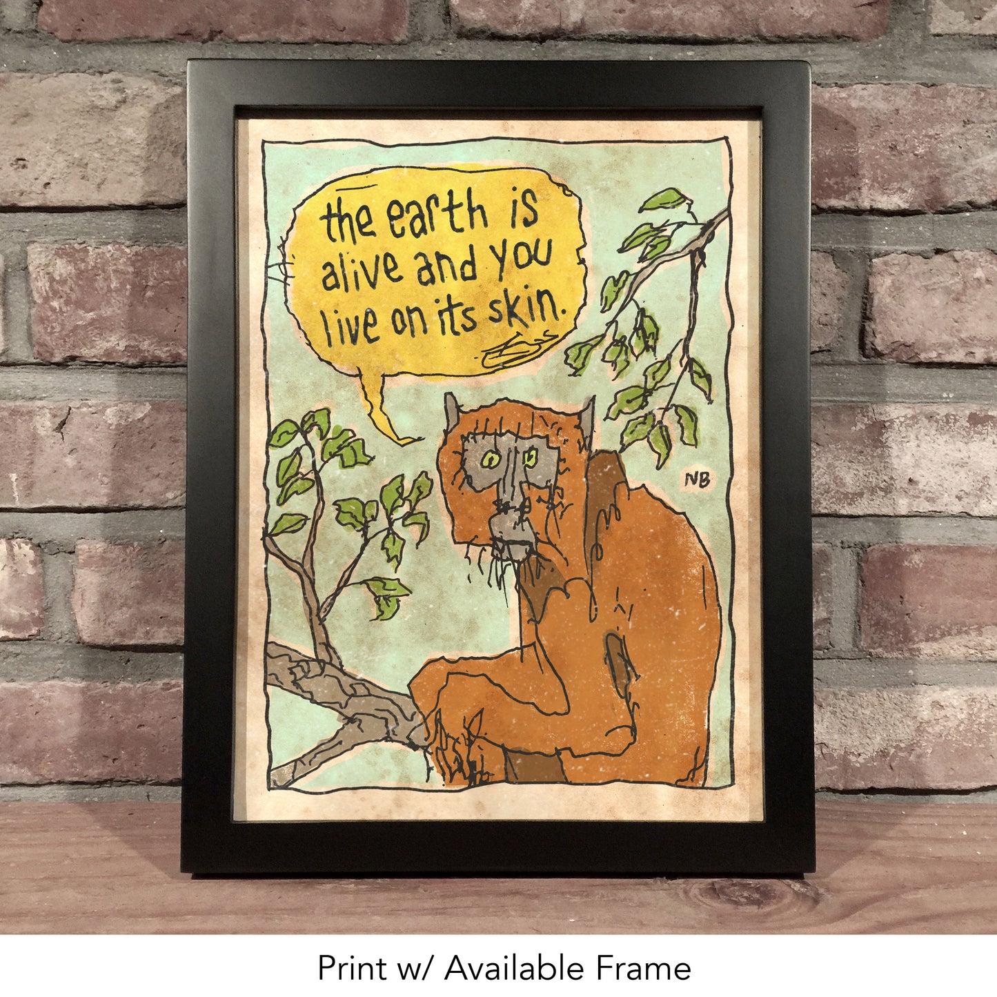 The EARTH Is ALIVE // Mixed Media