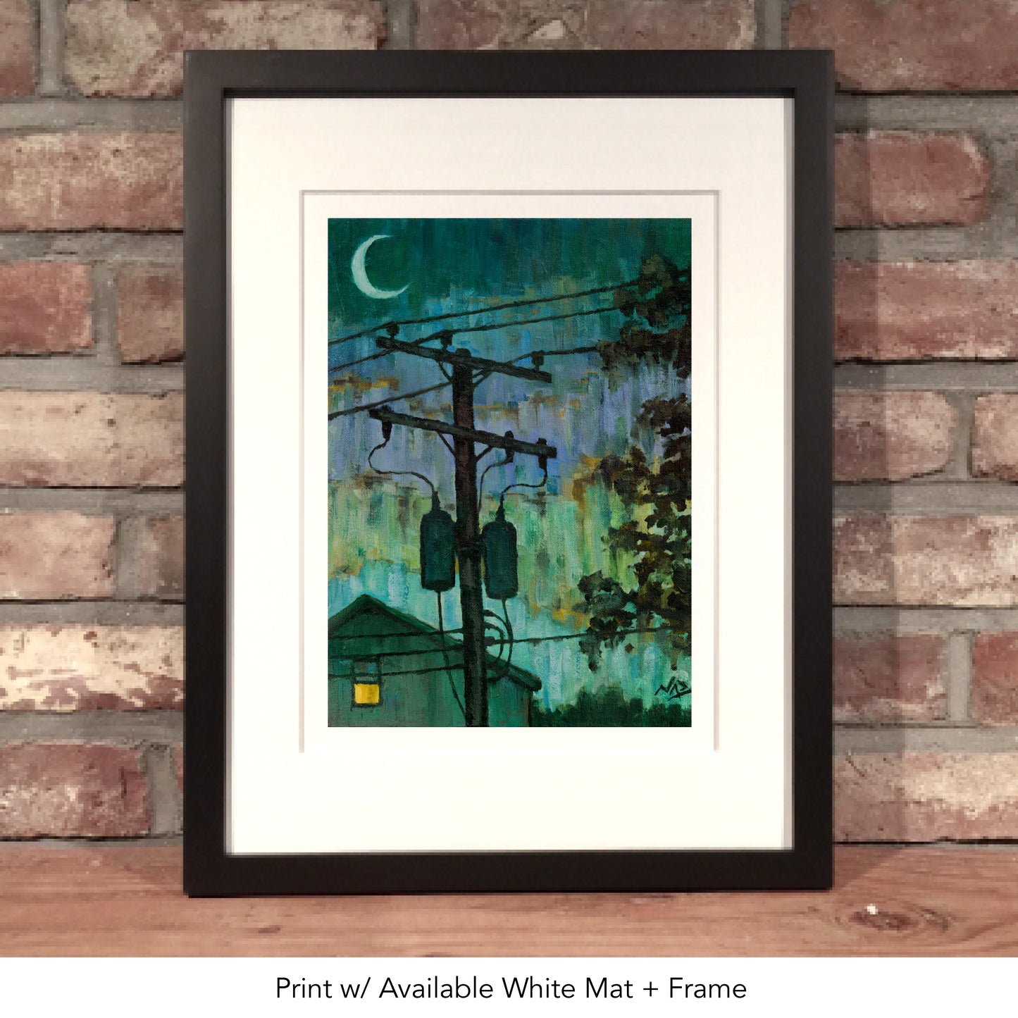 UTILITY POLE // Oil Painting