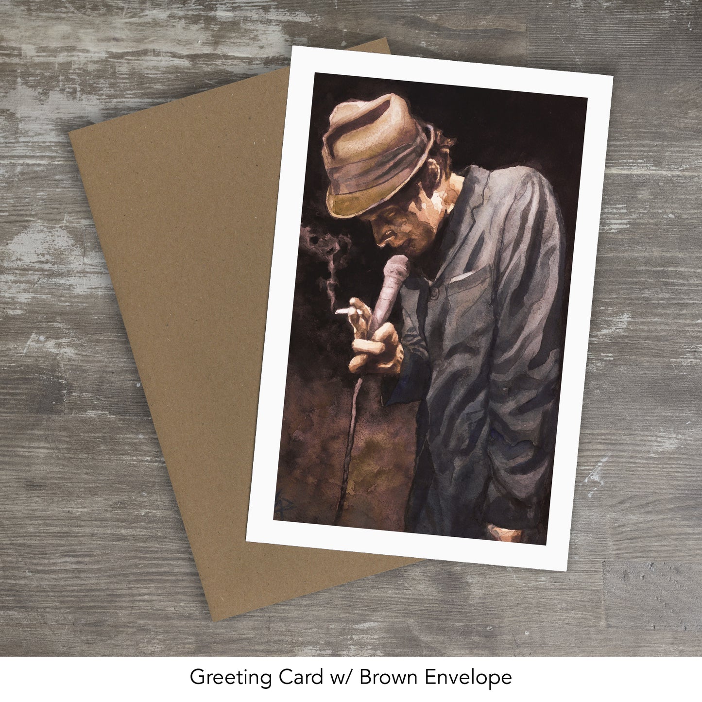 TOM WAITS // Gouache