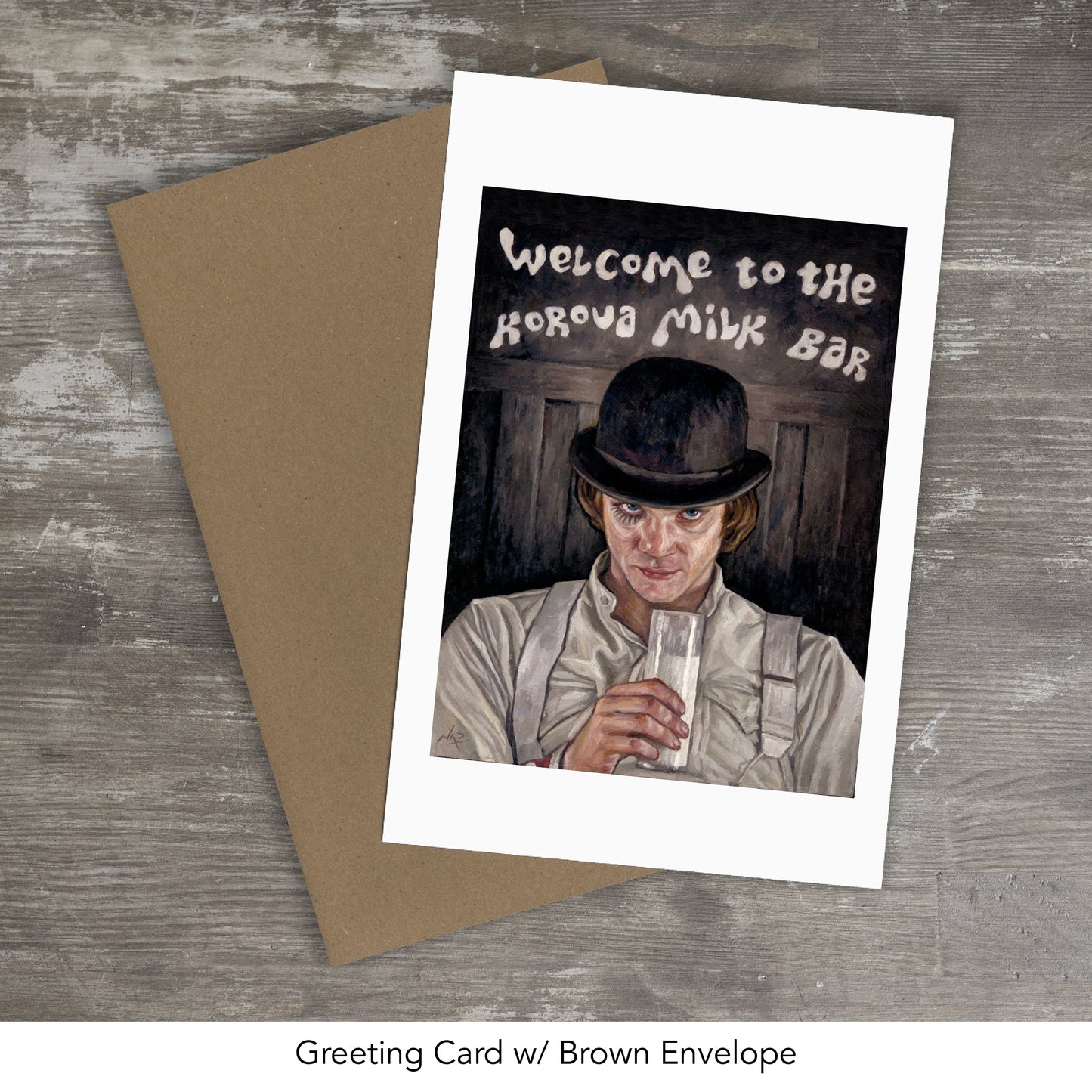 A CLOCKWORK ORANGE // Oil Painting