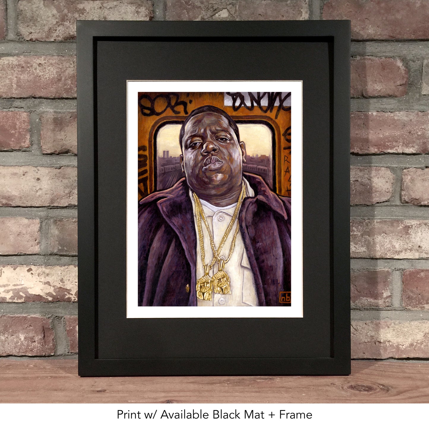 NOTORIOUS B.I.G.  // Oil Painting