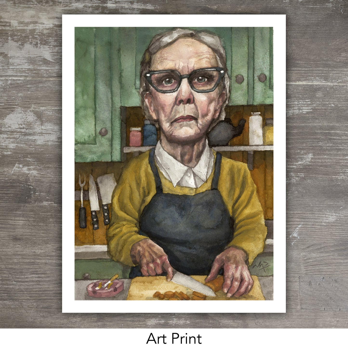 Do Your Job 1 // Gouache