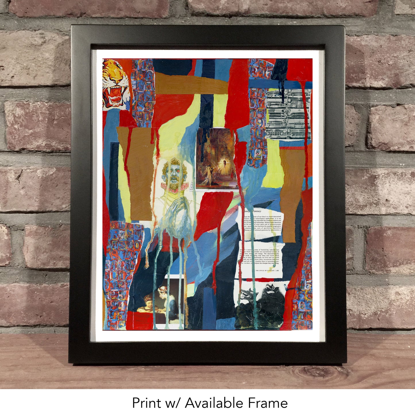 THE STYLE OF FANTASY // Mixed Media Painting