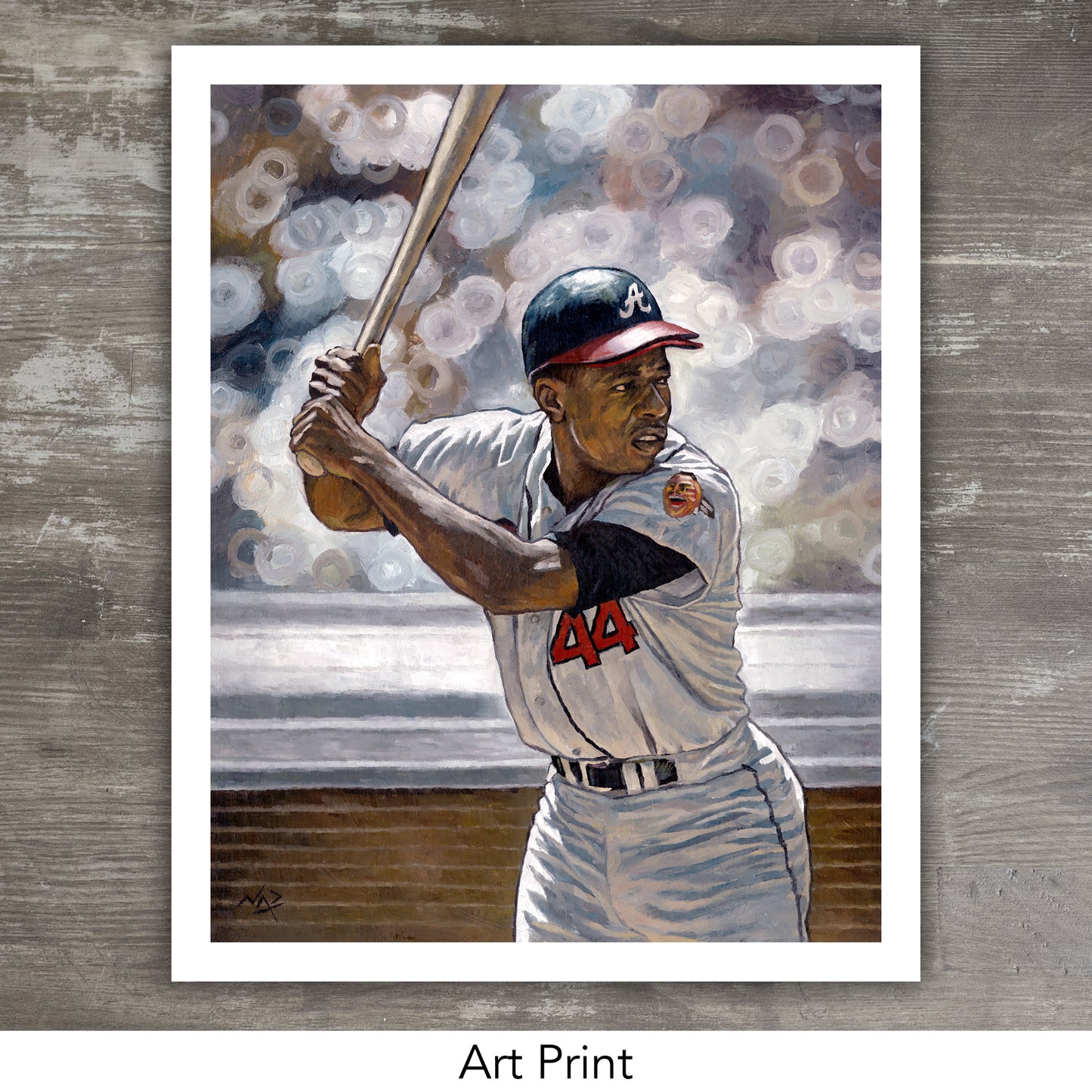 HANK AARON // Oil Painting