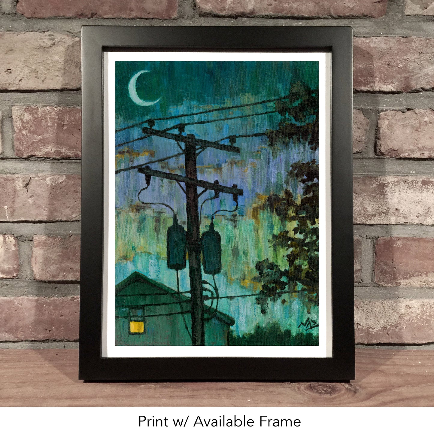 UTILITY POLE // Oil Painting