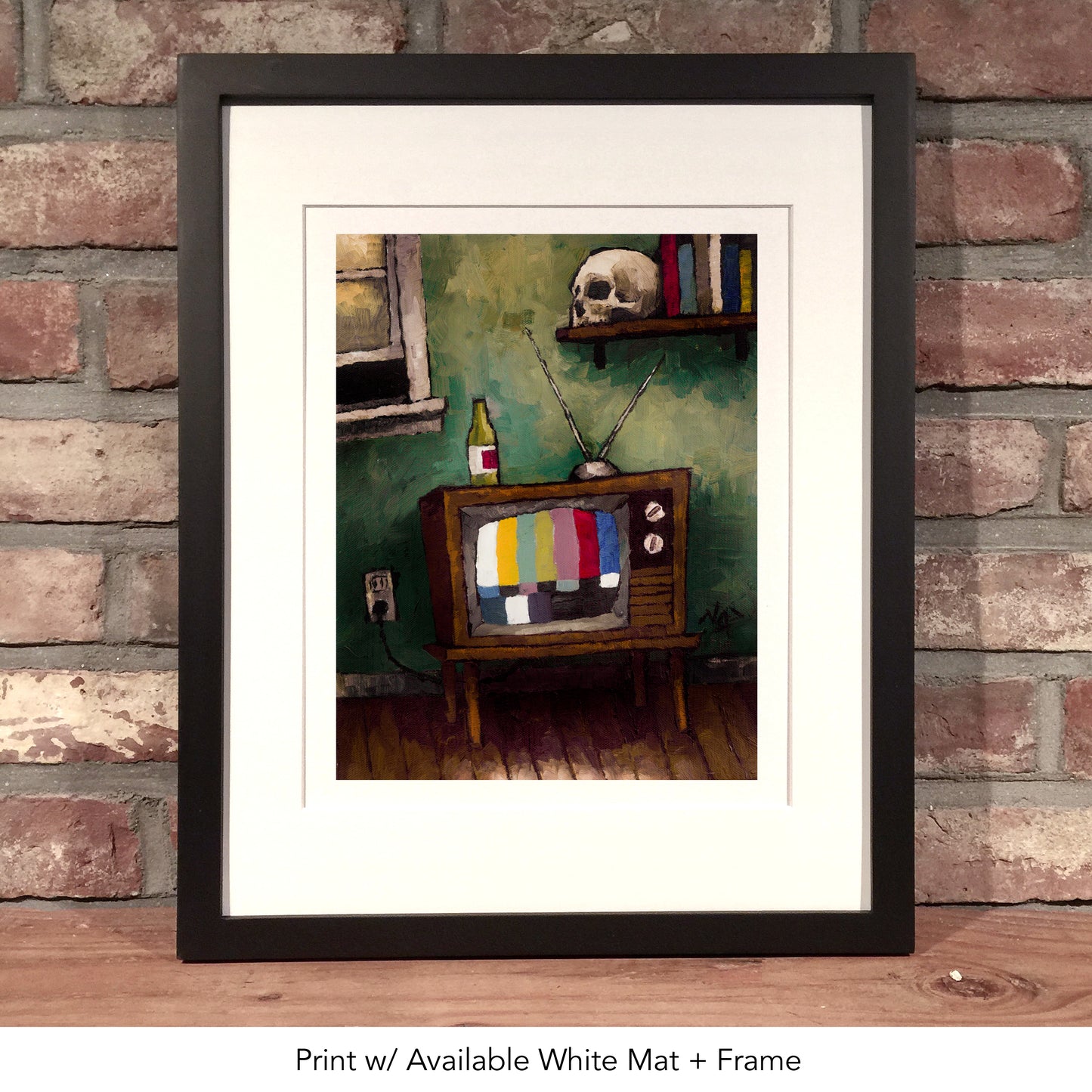 TV CASUALTY // Oil Painting