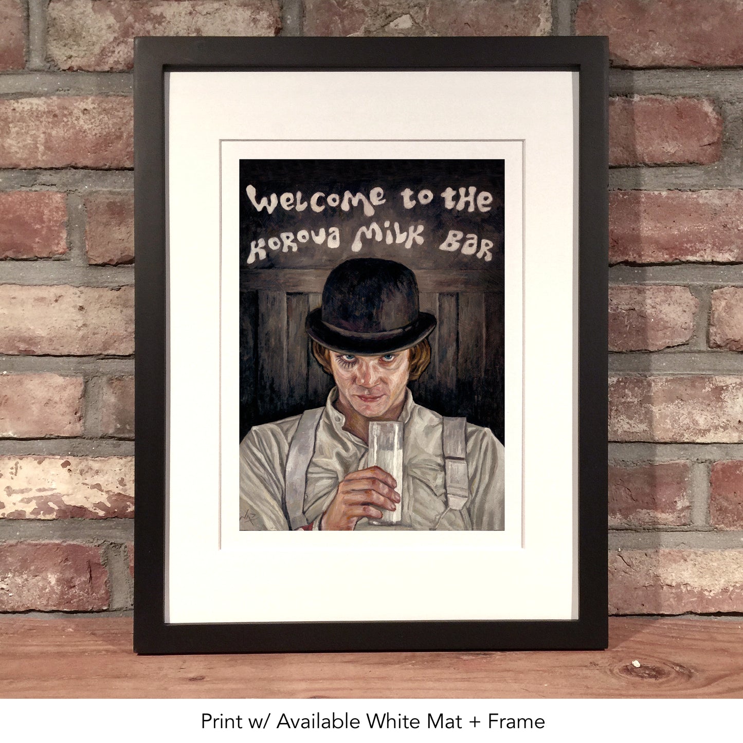 A CLOCKWORK ORANGE // Oil Painting