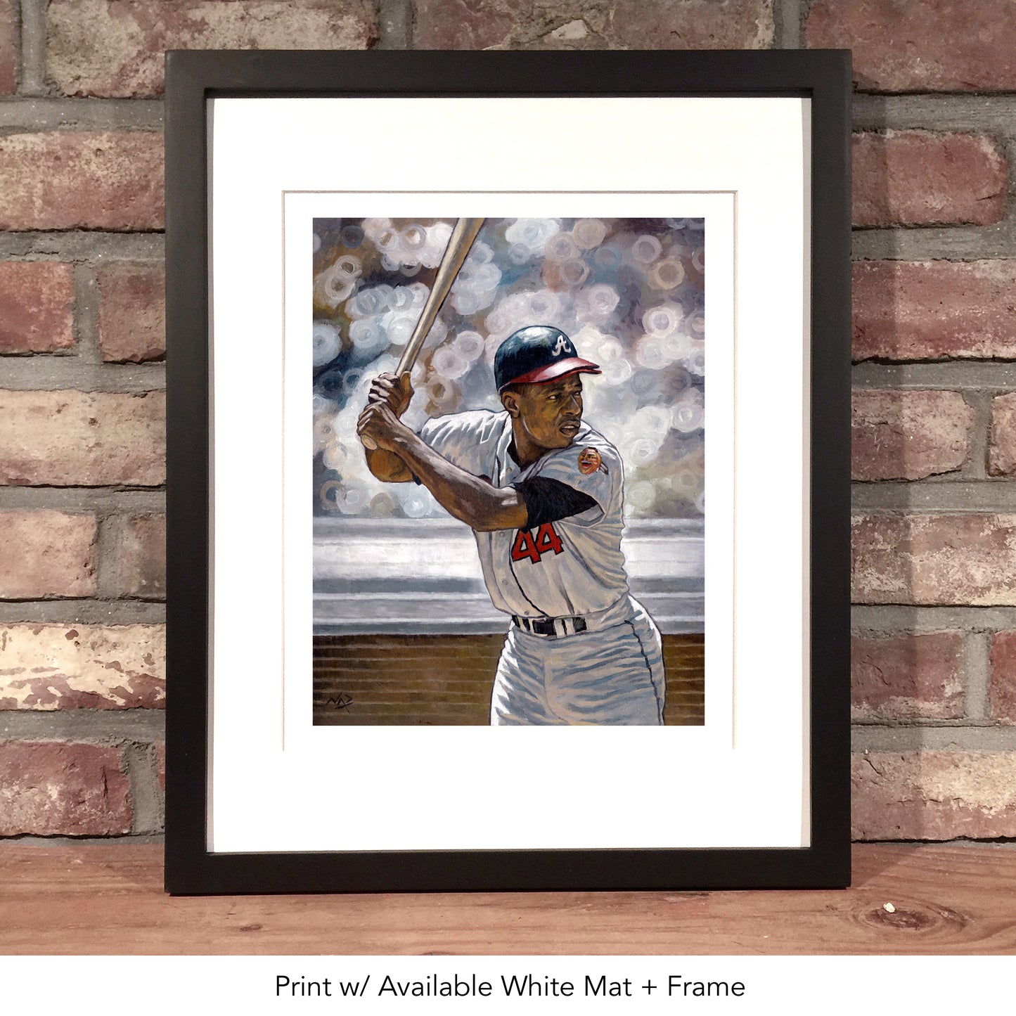 HANK AARON // Oil Painting