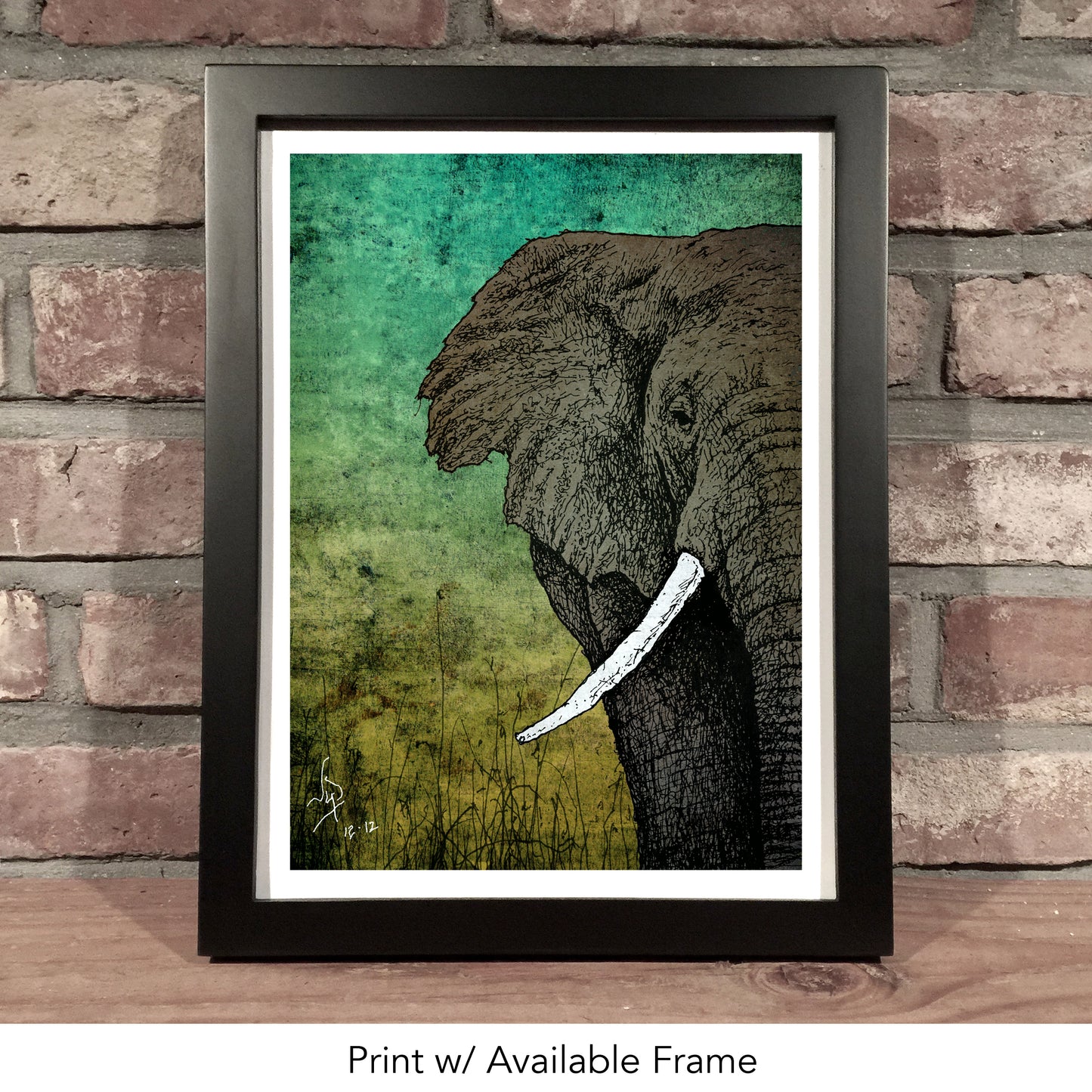 ELEPHANT // Mixed Media