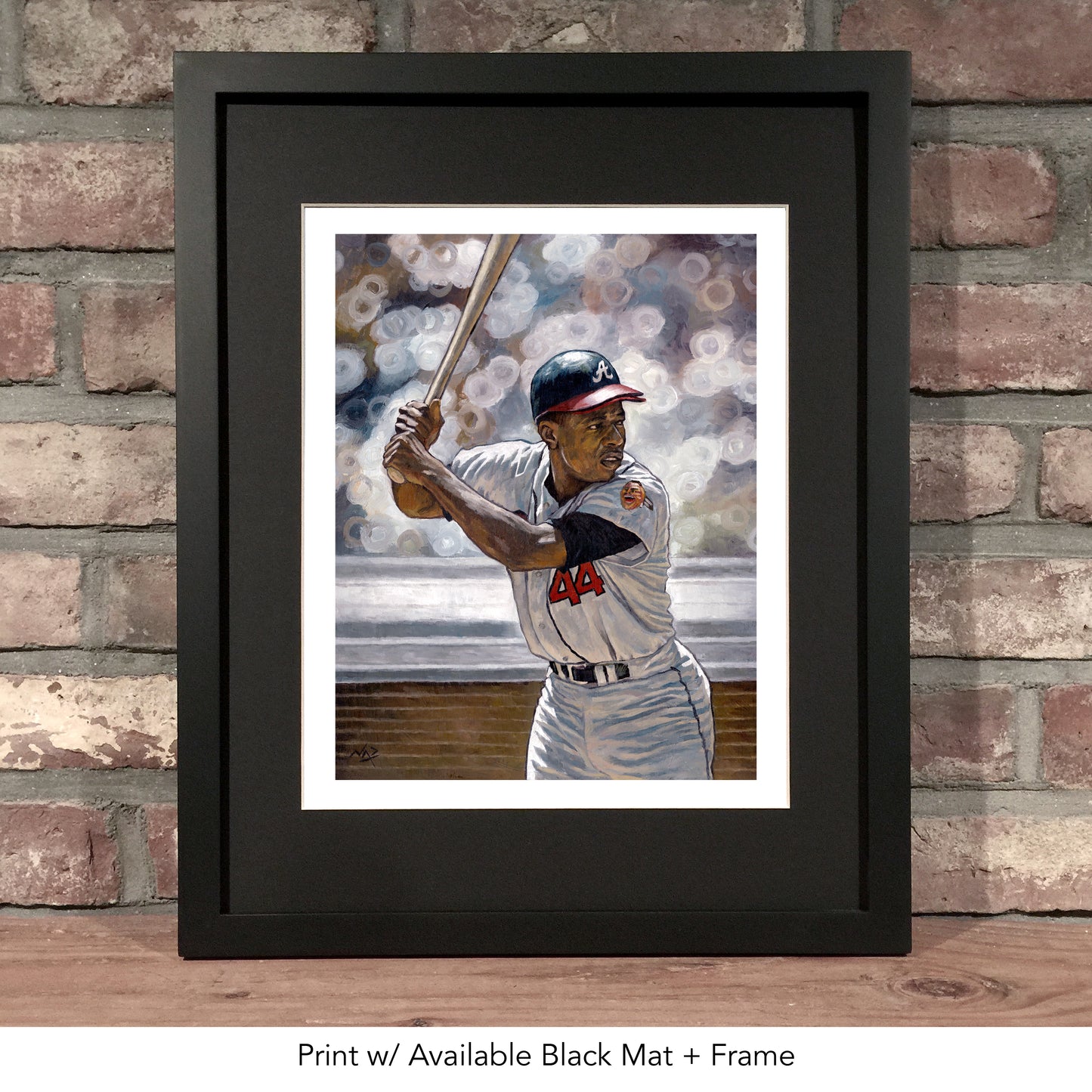 HANK AARON // Oil Painting