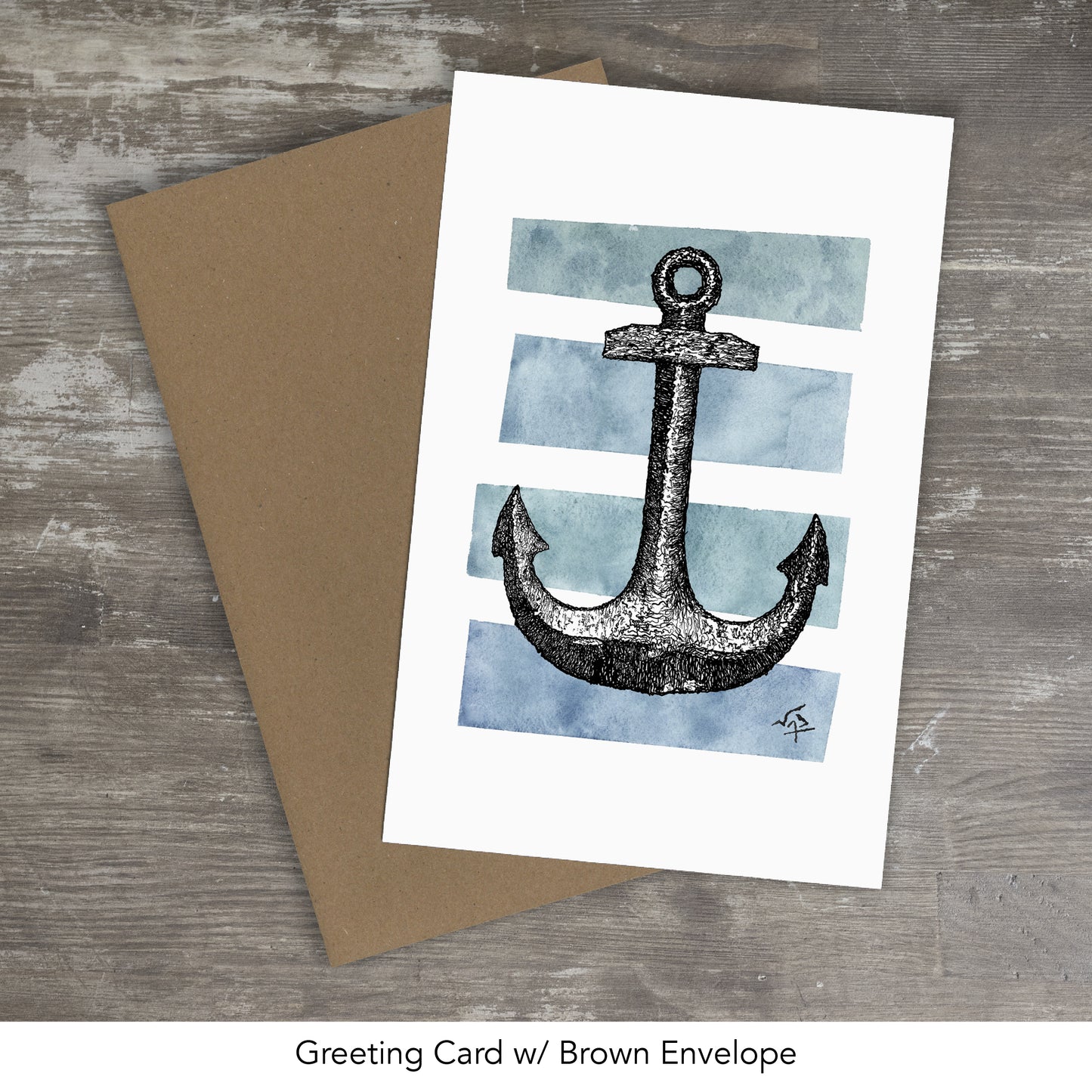 ANCHOR // Ink and Watercolor