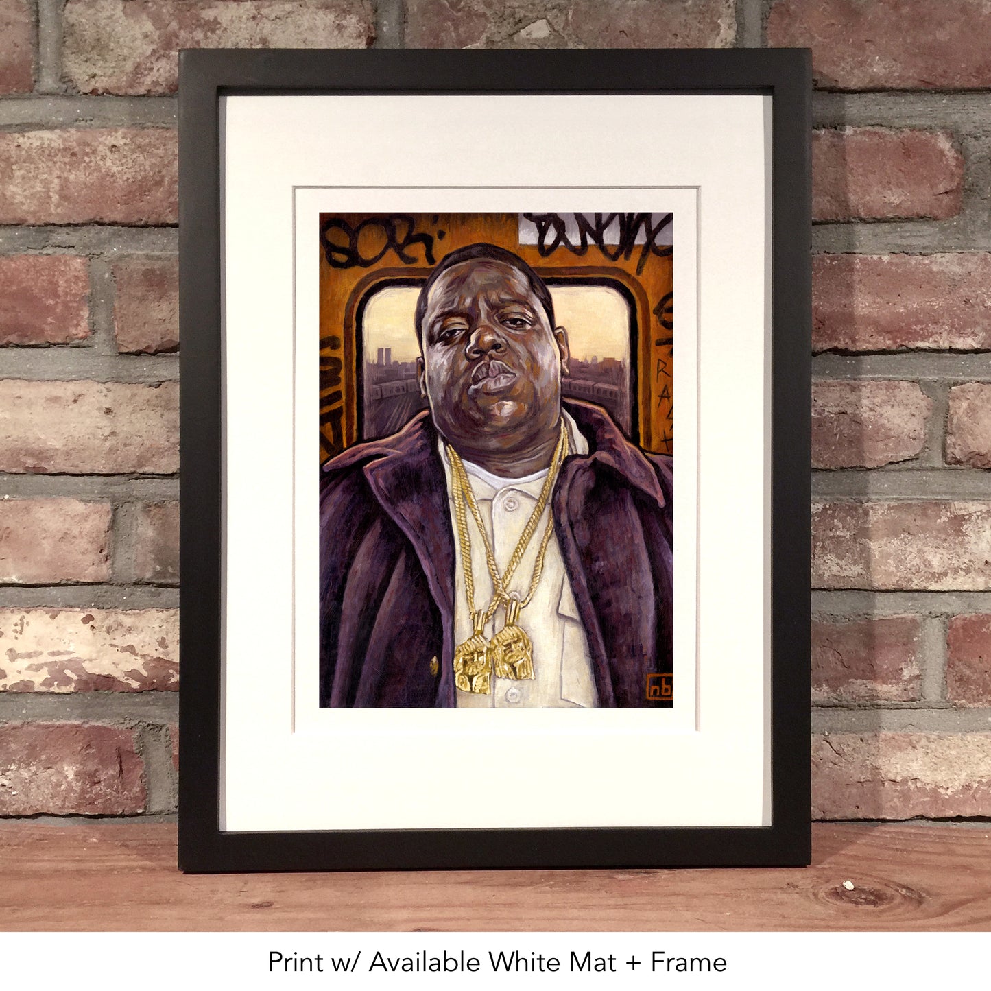 NOTORIOUS B.I.G.  // Oil Painting