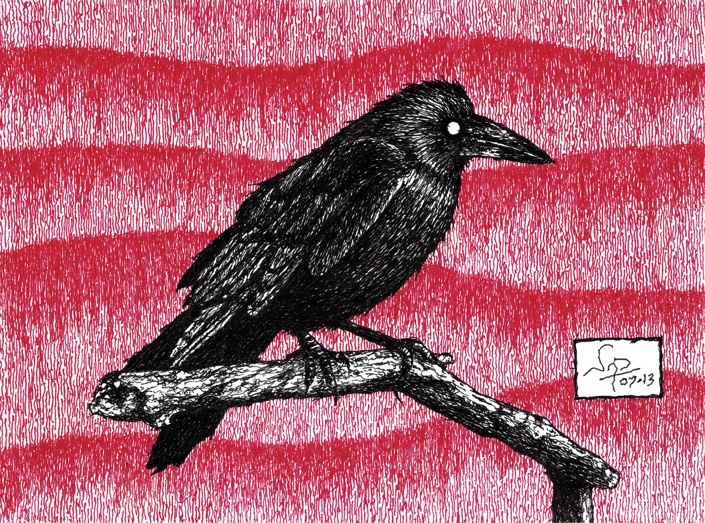 CROW // Pen & Ink