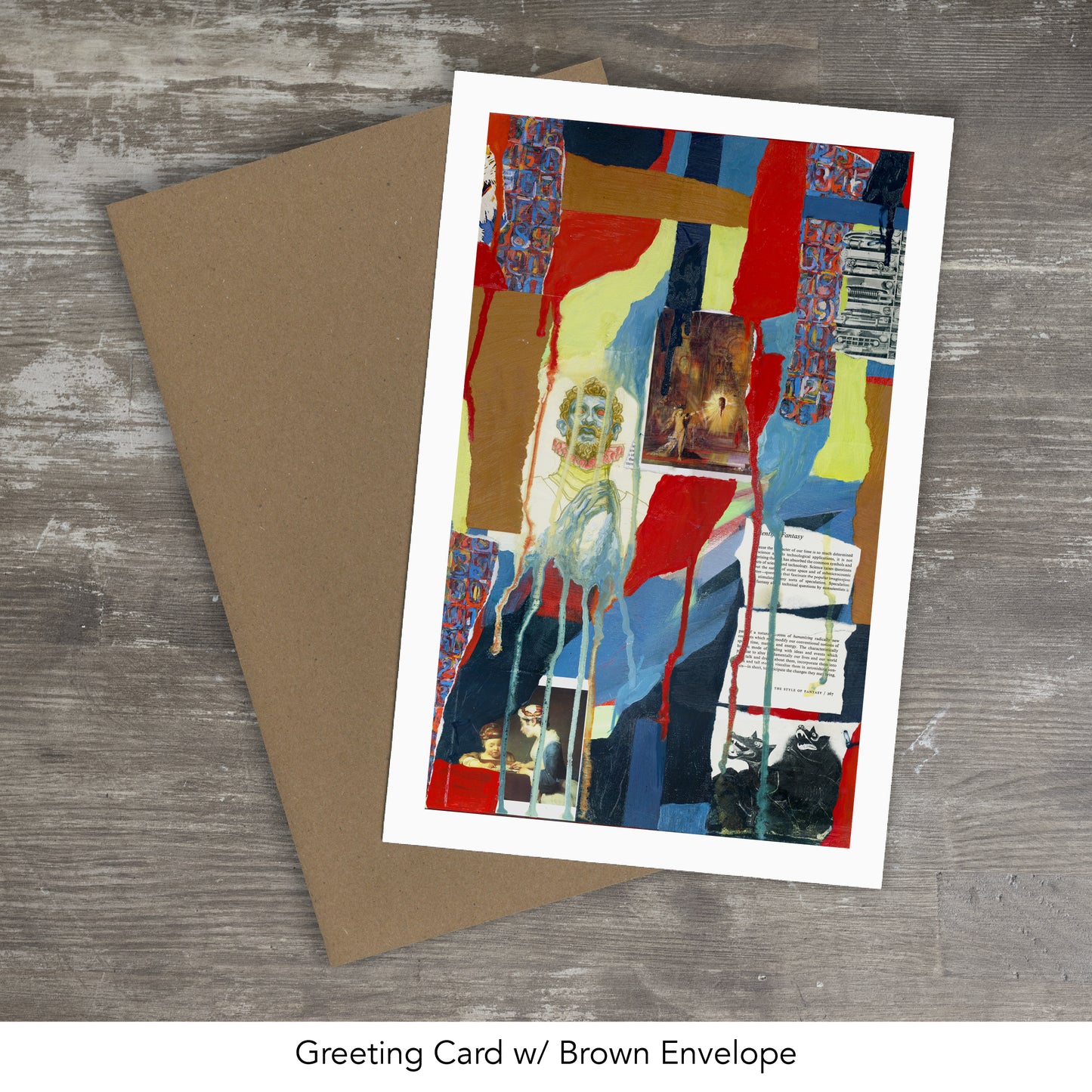 THE STYLE OF FANTASY // Mixed Media Painting