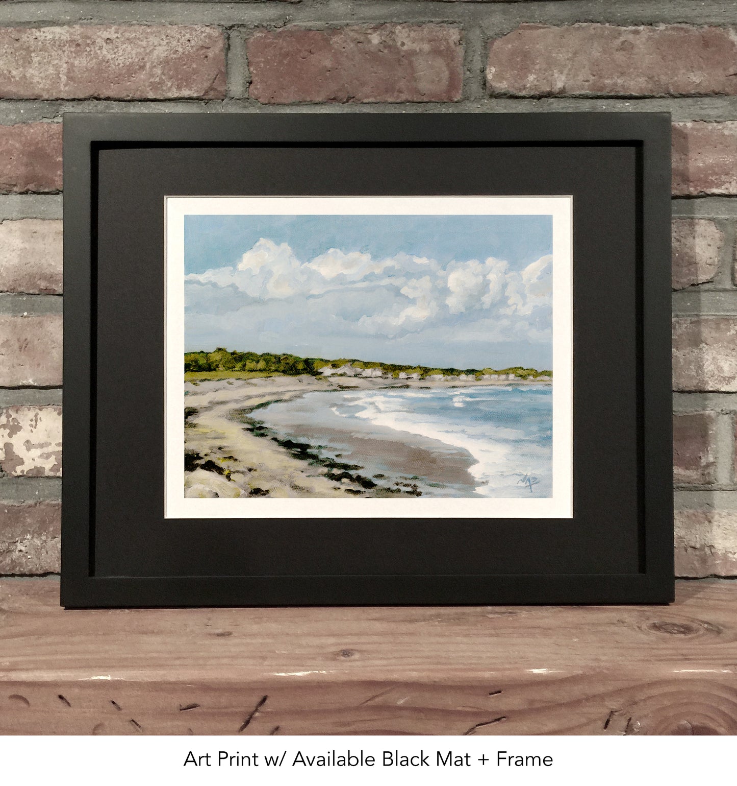 RYE BEACH, NH // Oil Painting