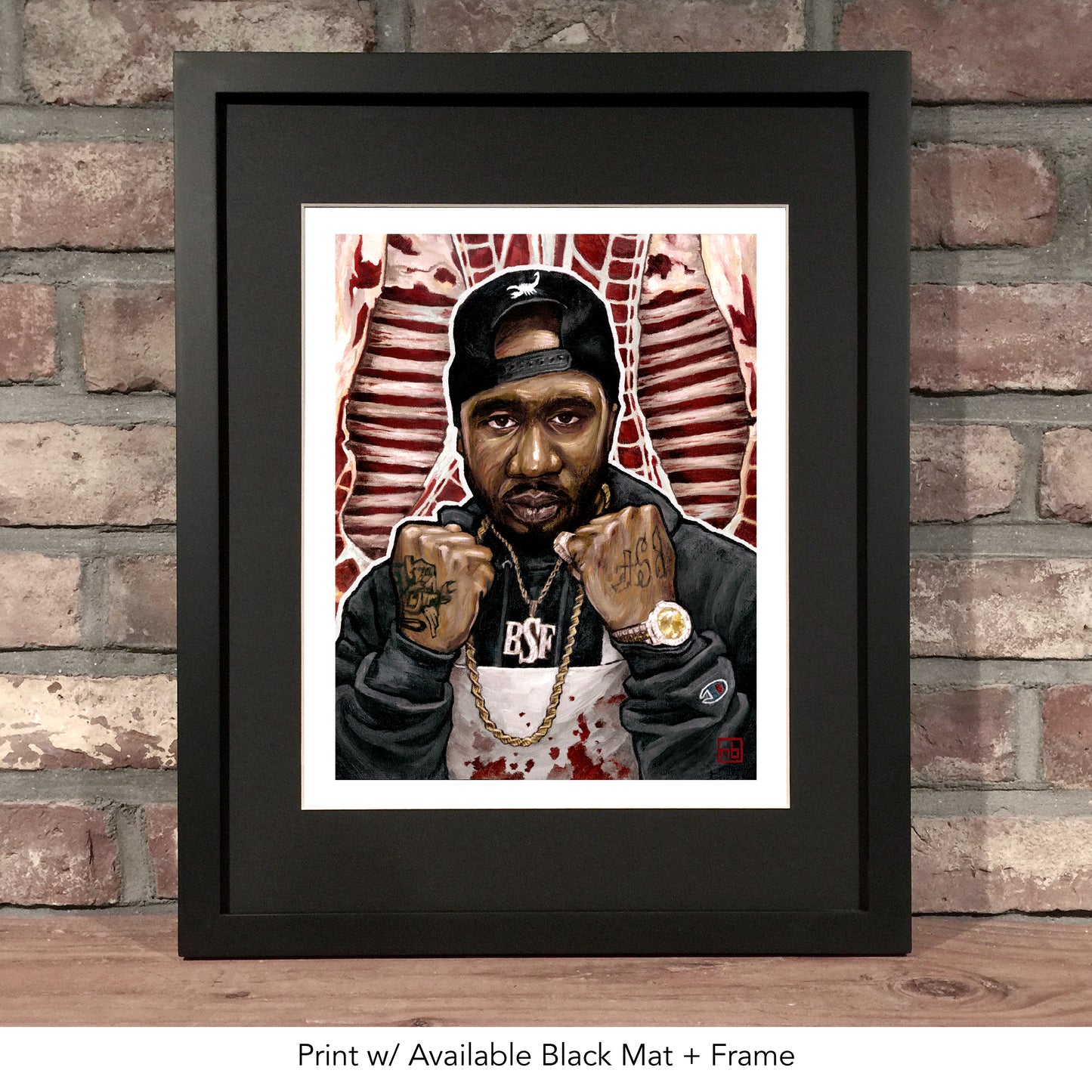 BENNY THE BUTCHER // Oil Painting