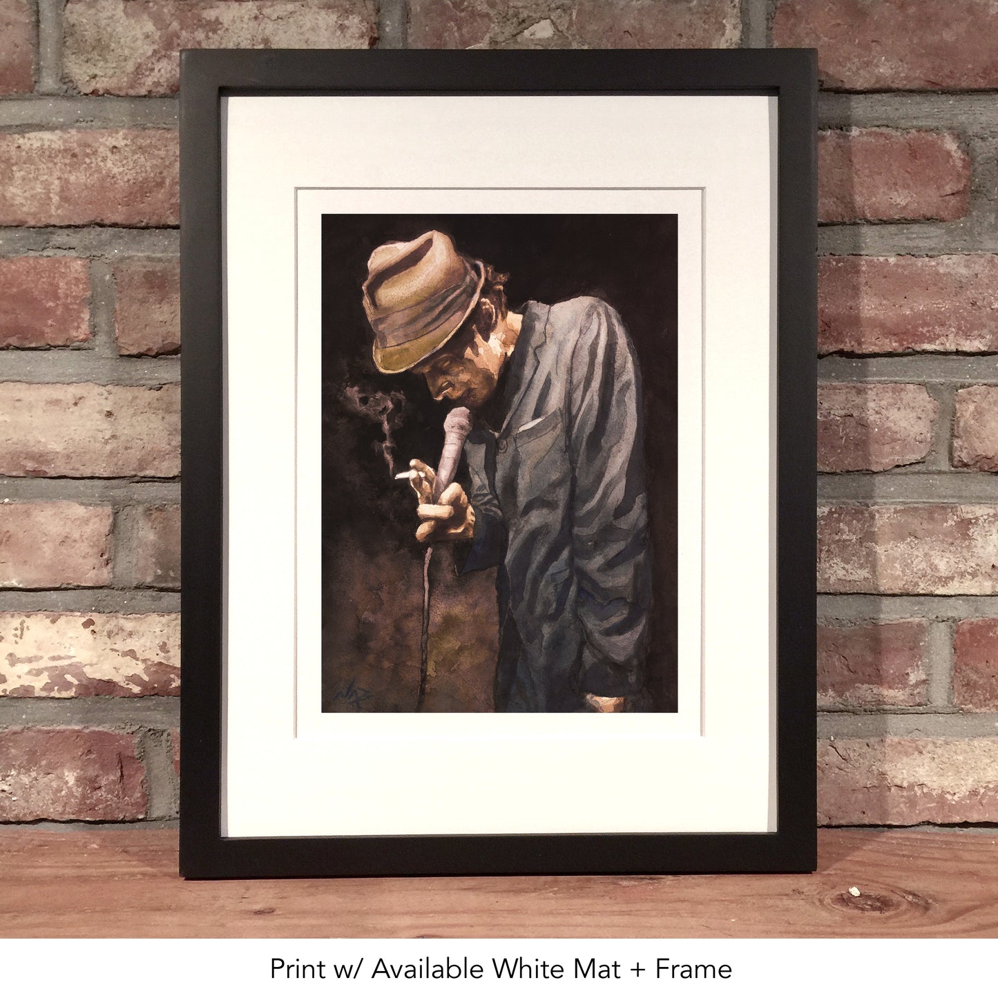 TOM WAITS // Gouache