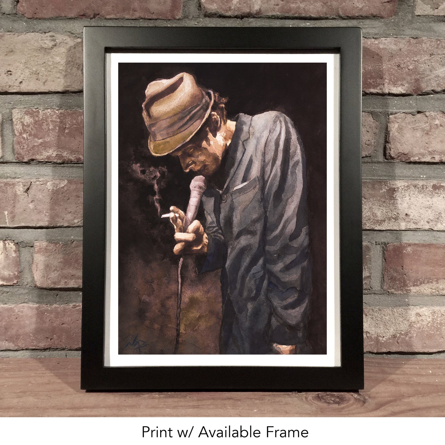 TOM WAITS // Gouache