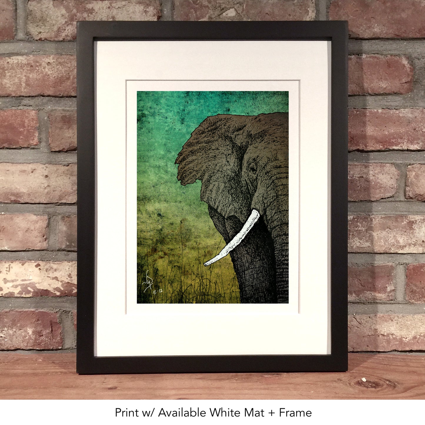 ELEPHANT // Mixed Media