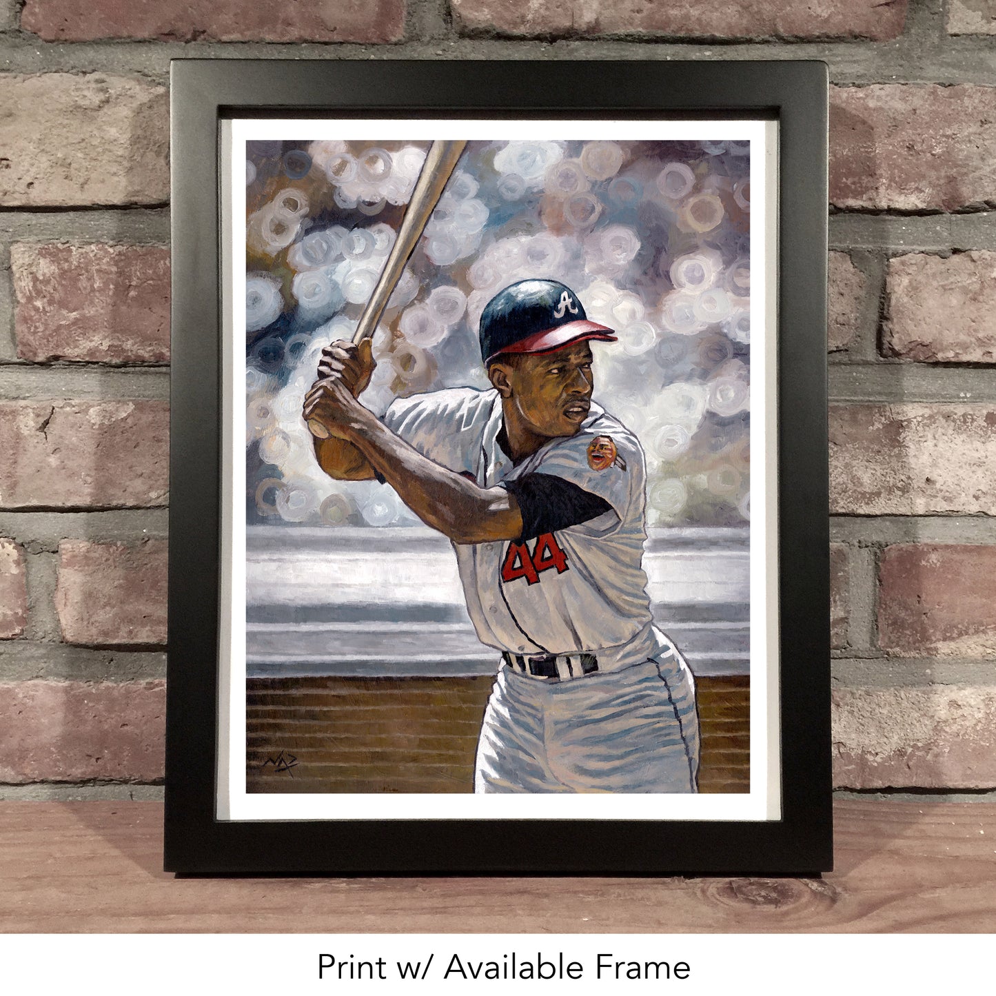 HANK AARON // Oil Painting