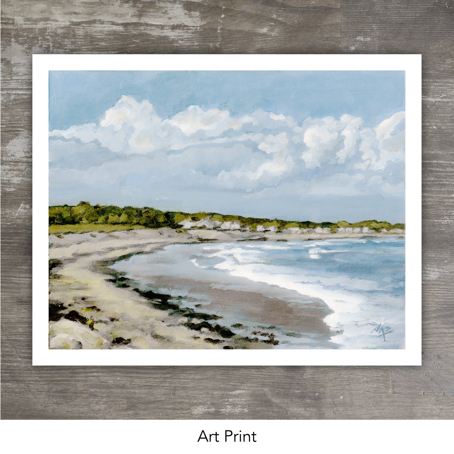 RYE BEACH, NH // Oil Painting