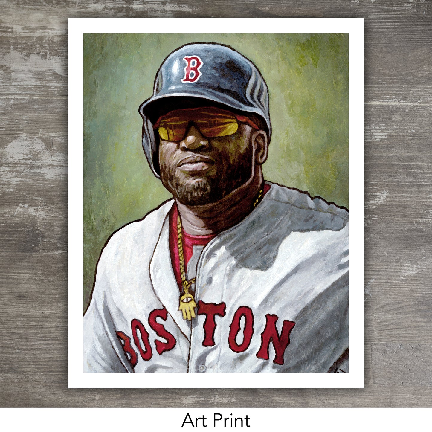 DAVID ORTIZ // Oil Painting