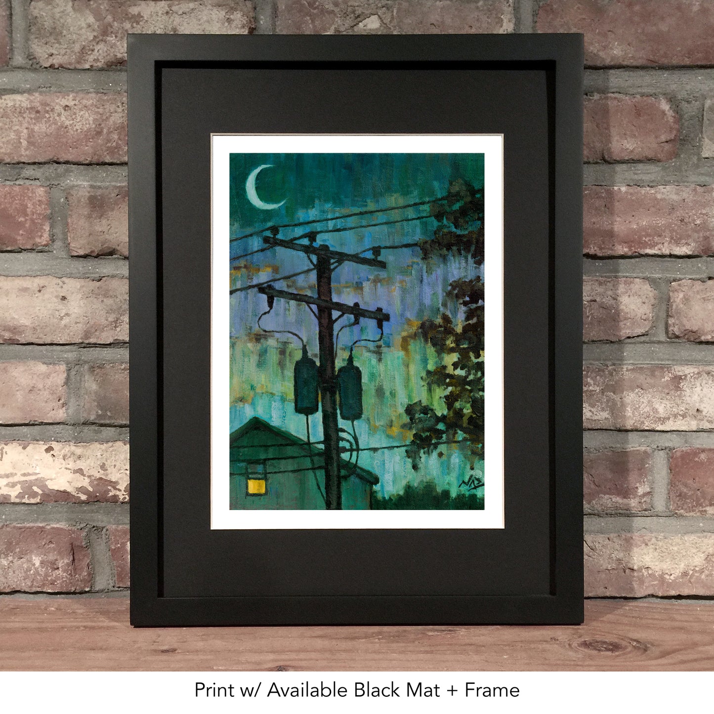 UTILITY POLE // Oil Painting