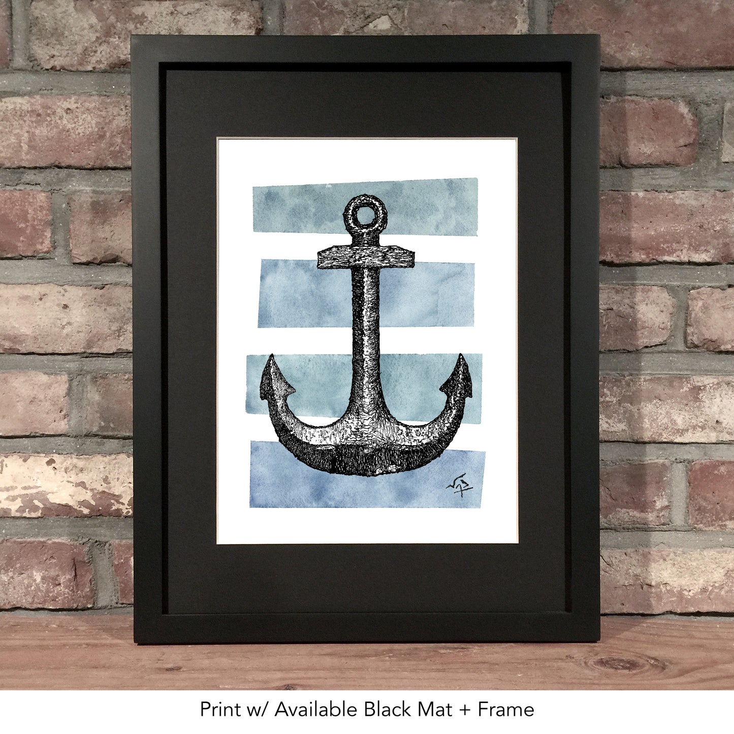 ANCHOR // Ink and Watercolor