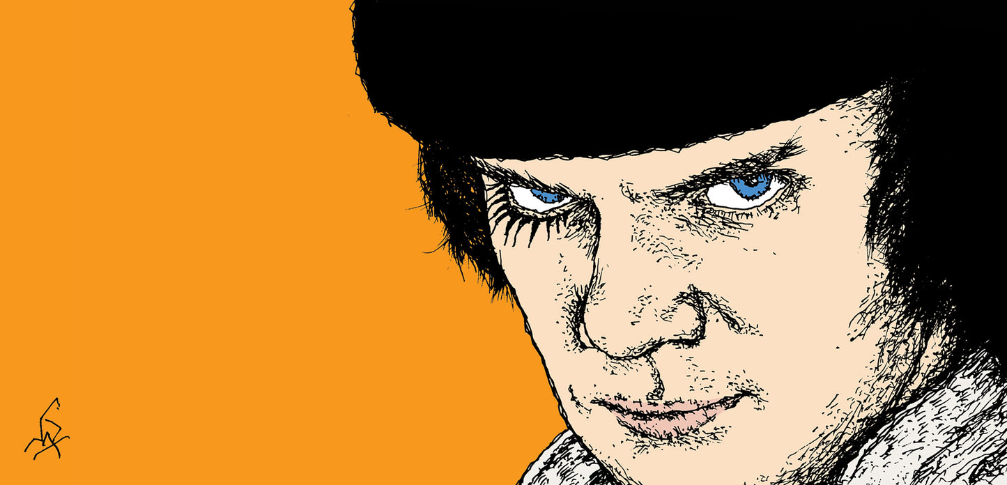 A CLOCKWORK ORANGE // Mixed Media