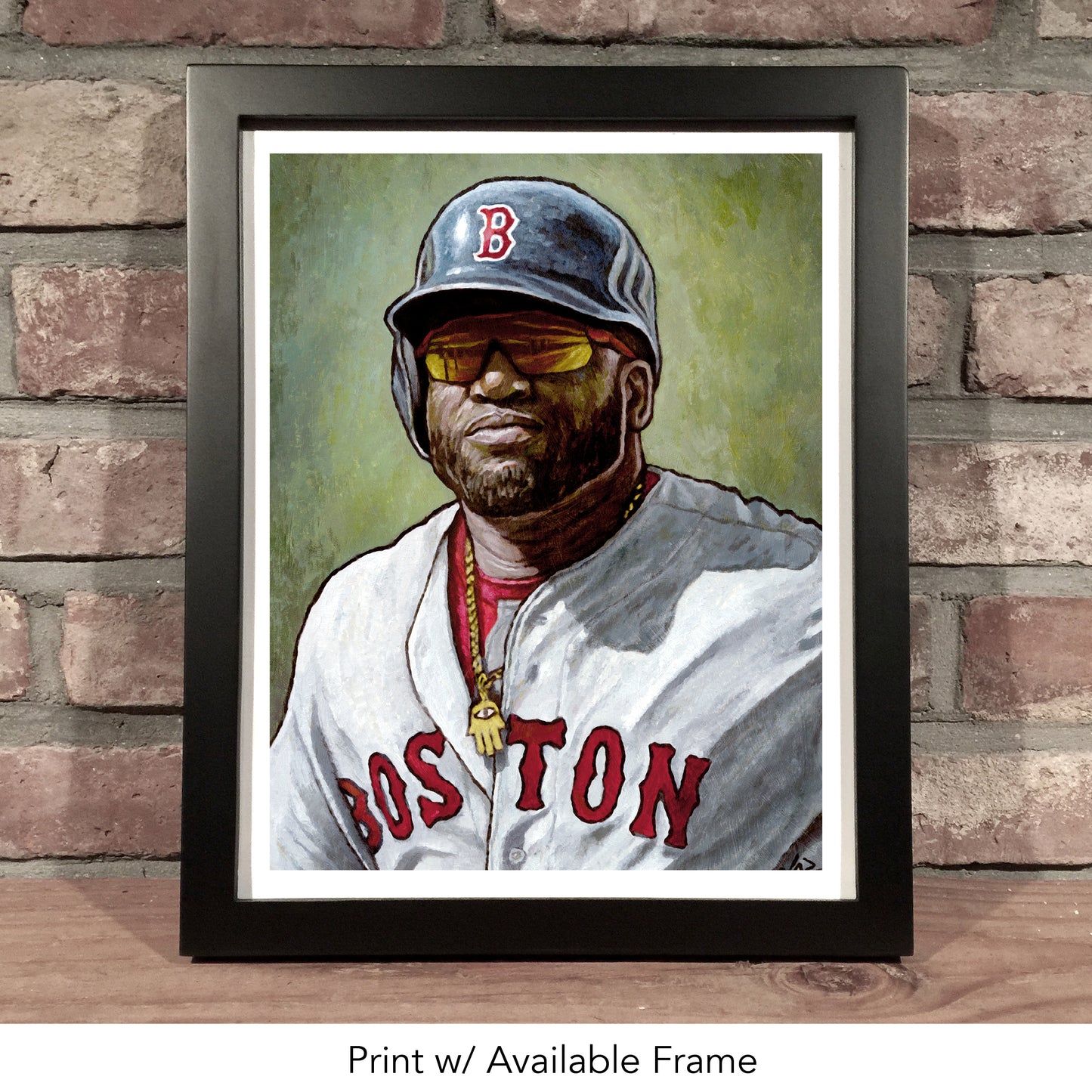 DAVID ORTIZ // Oil Painting